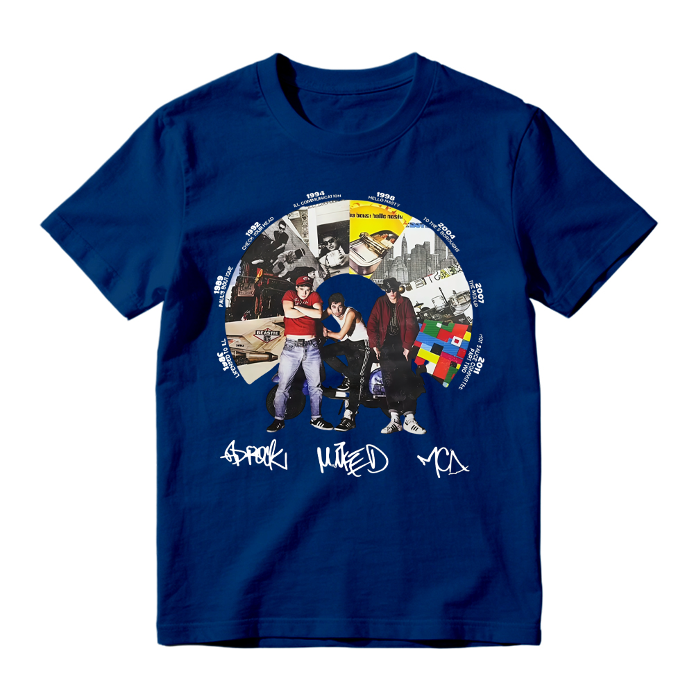 Beastie Boys Album Collage Retro T-shirt