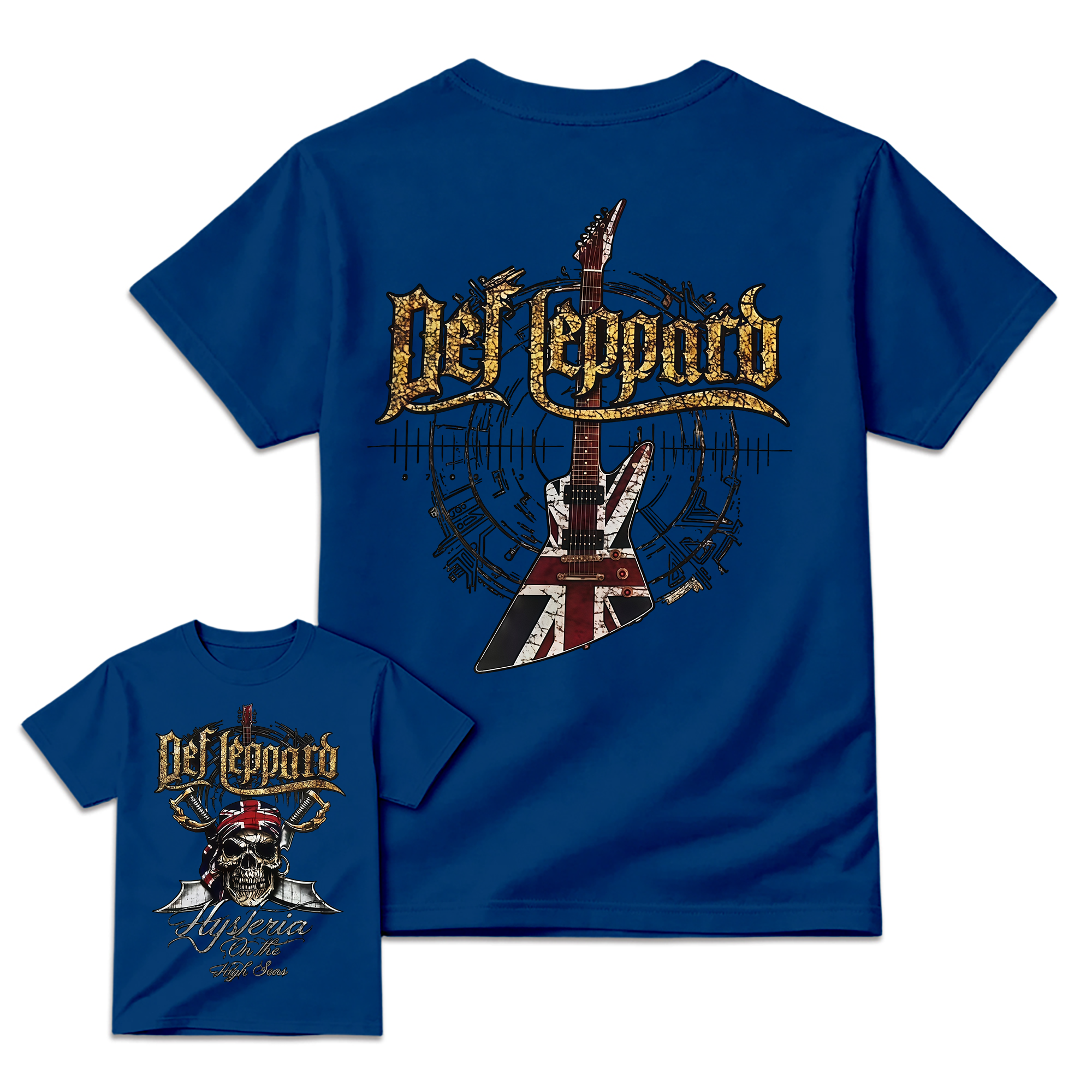 Def Leppard Hysteria On The High Seas T-shirt