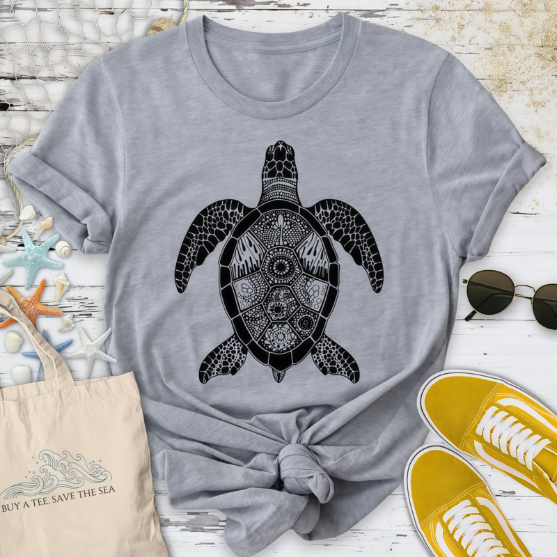 Turtle Zentangle T-Shirt
