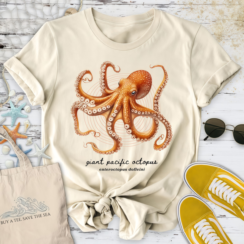 Giant Pacific Octopus Artist Series T-Shirt