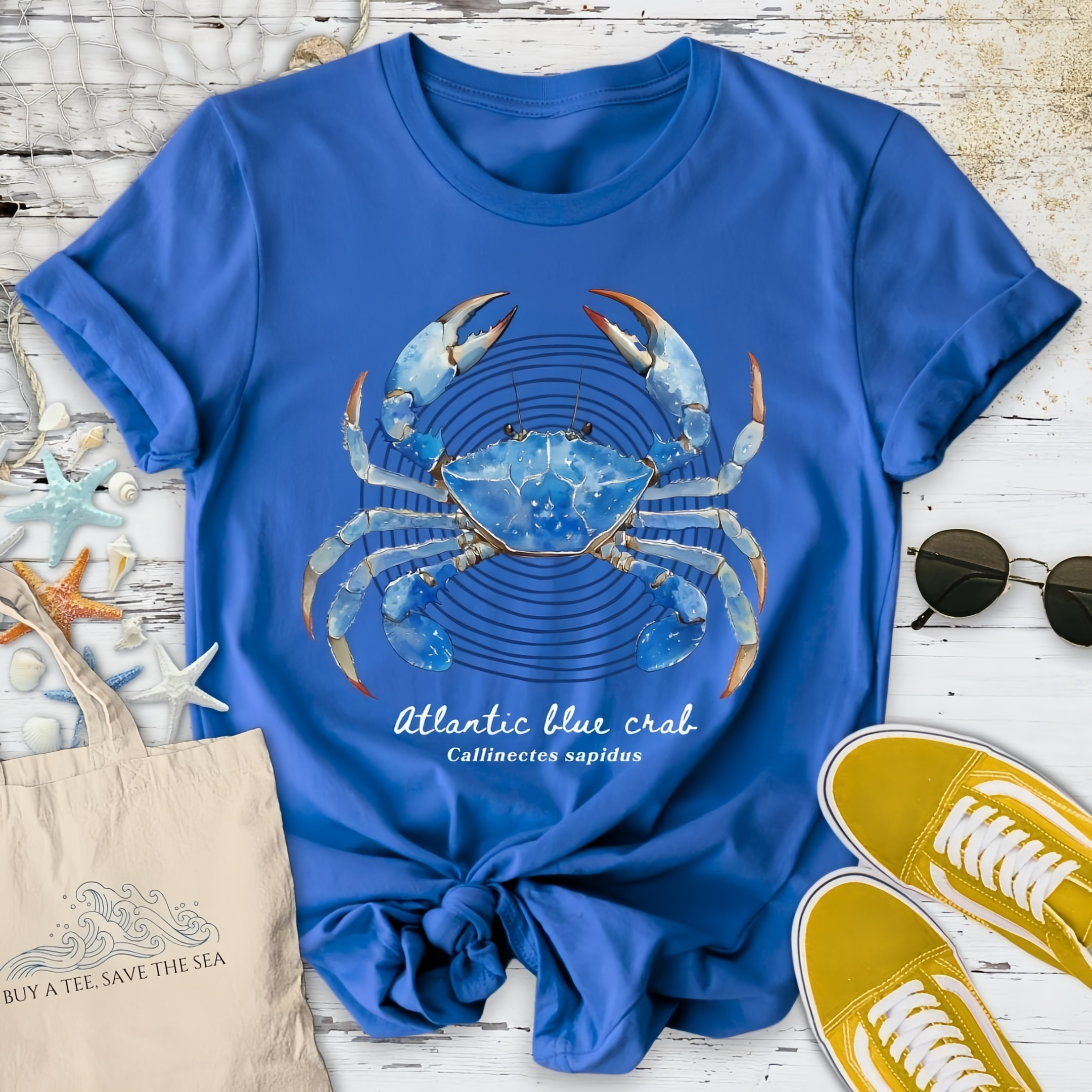 Blue Crab Artist T-Shirt