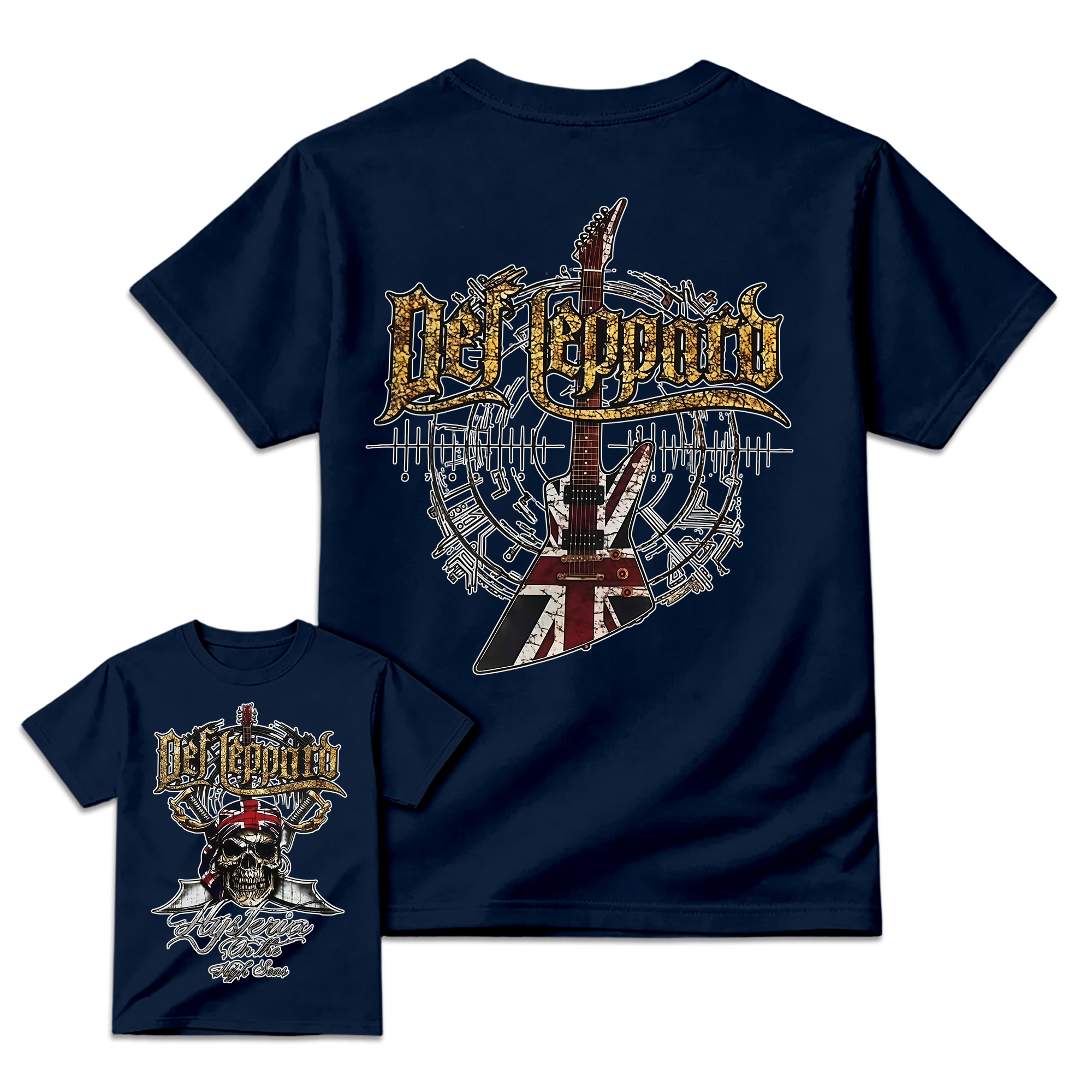 Def Leppard Hysteria On The High Seas T-shirt