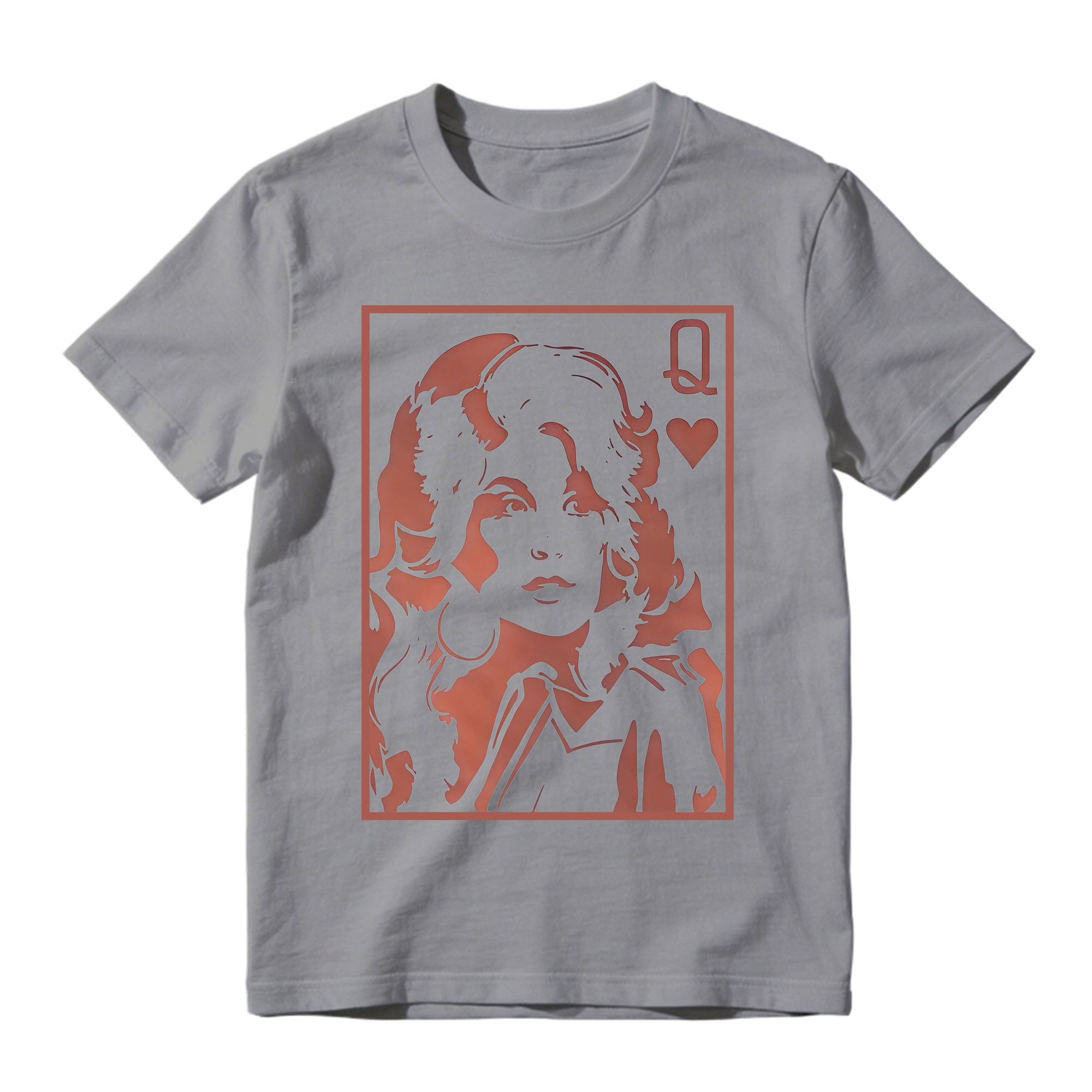"Dolly" Queen of Hearts Retro Color Blocking T-shirt