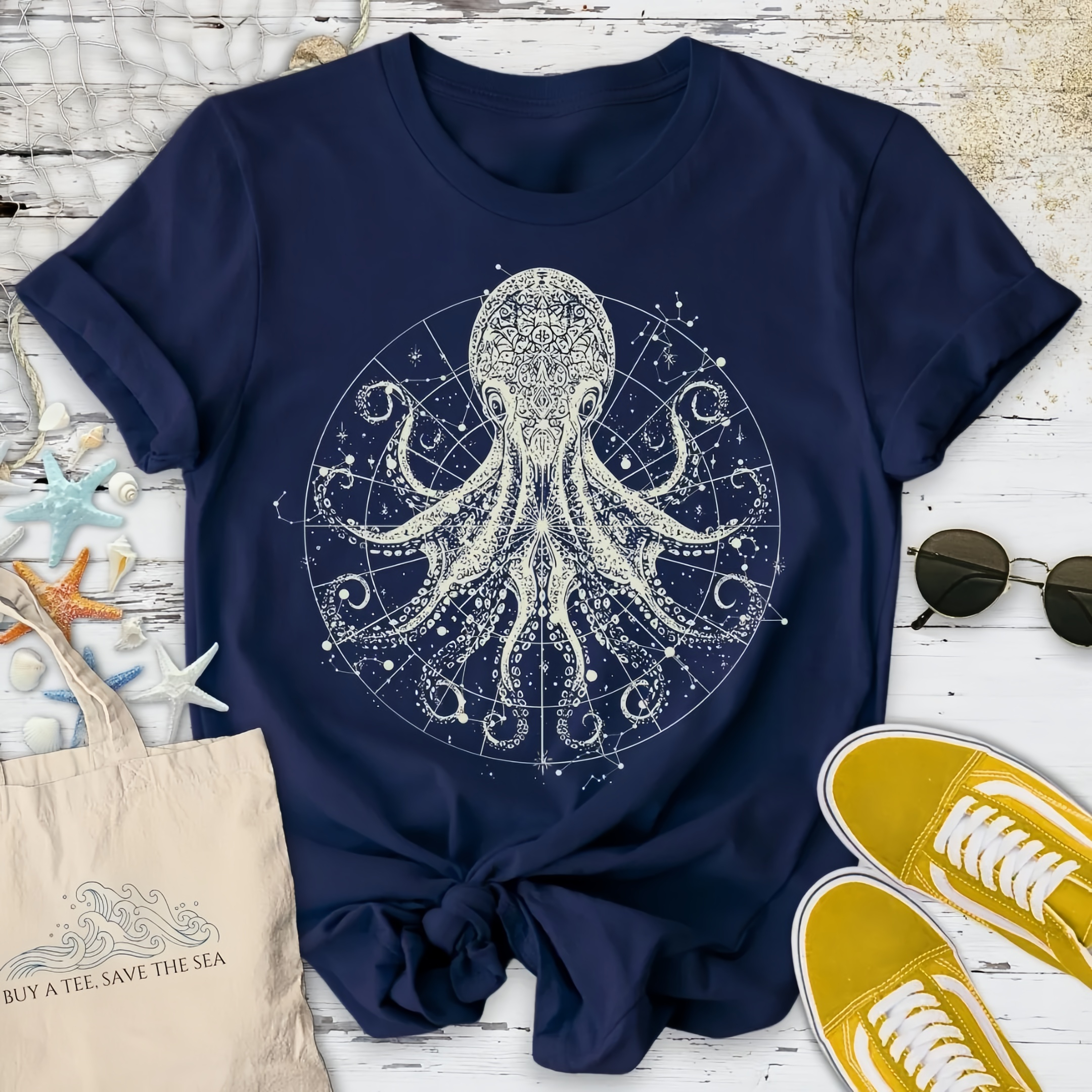 Celestial Octopus T-Shirt