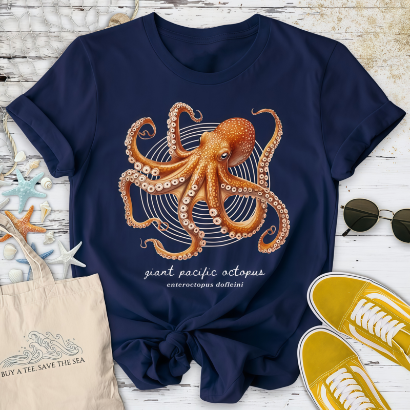 Giant Pacific Octopus Artist Series T-Shirt