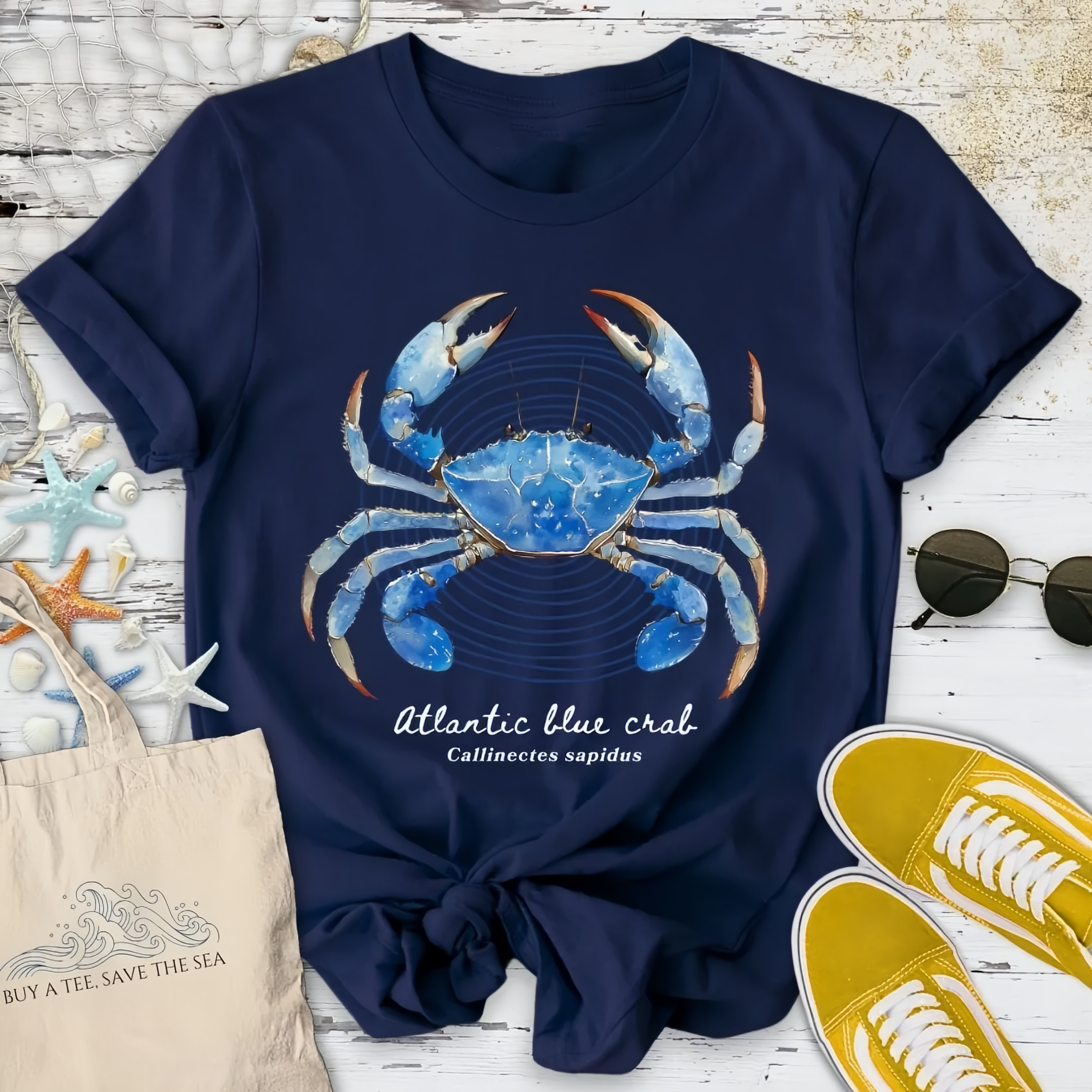 Blue Crab Artist T-Shirt