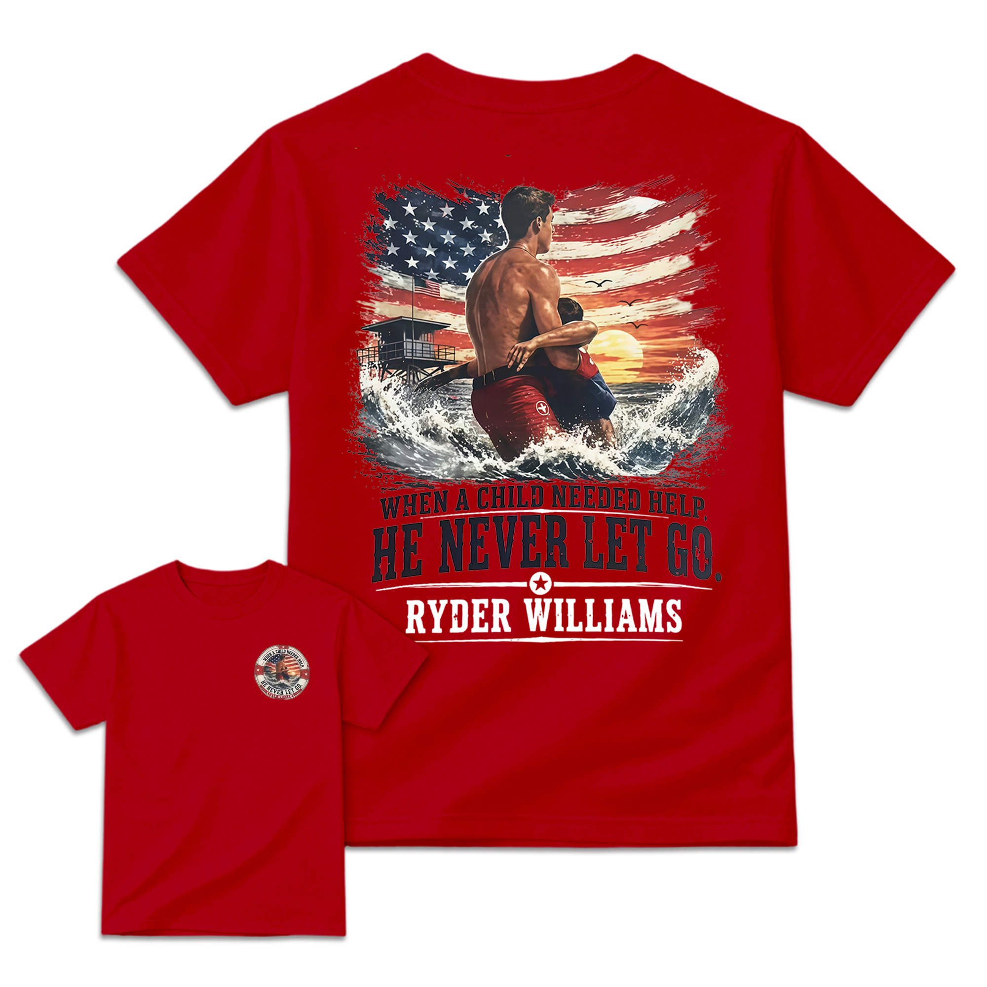 Ryder Williams Rescue Hero T-shirt