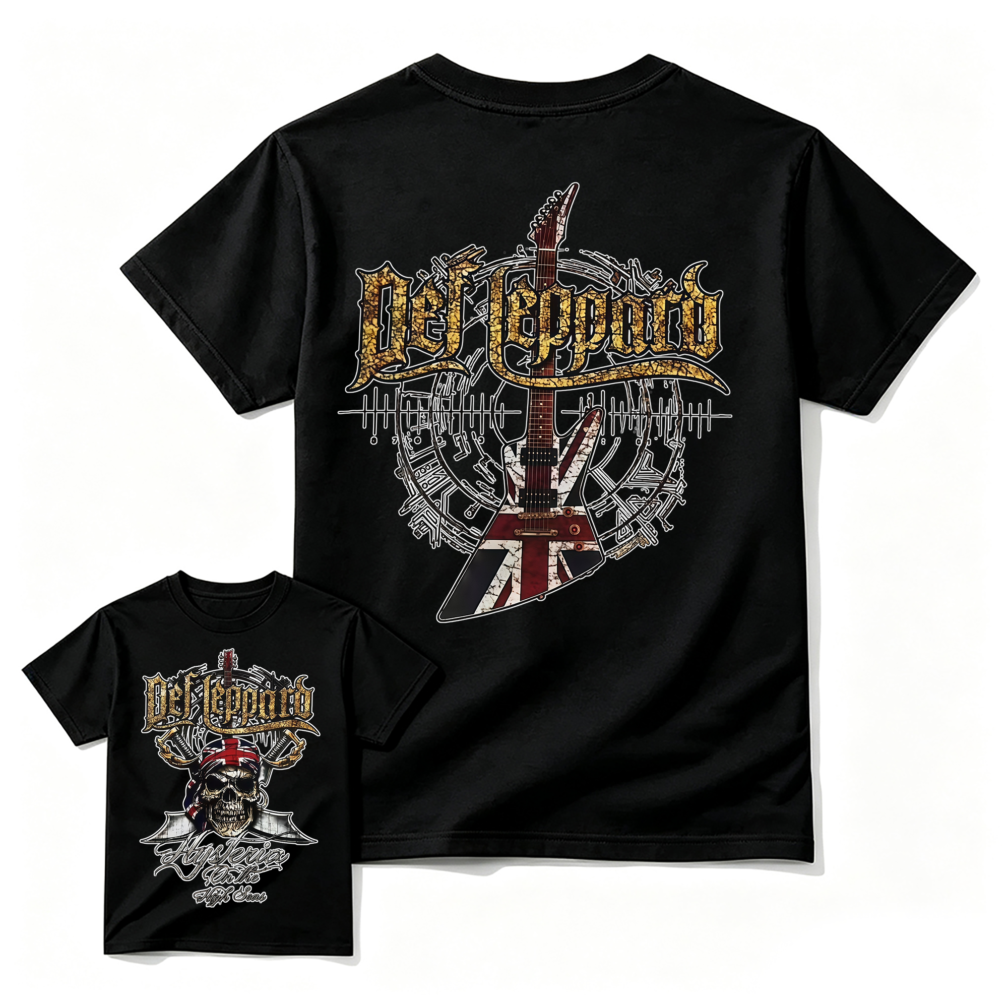 Def Leppard Hysteria On The High Seas T-shirt