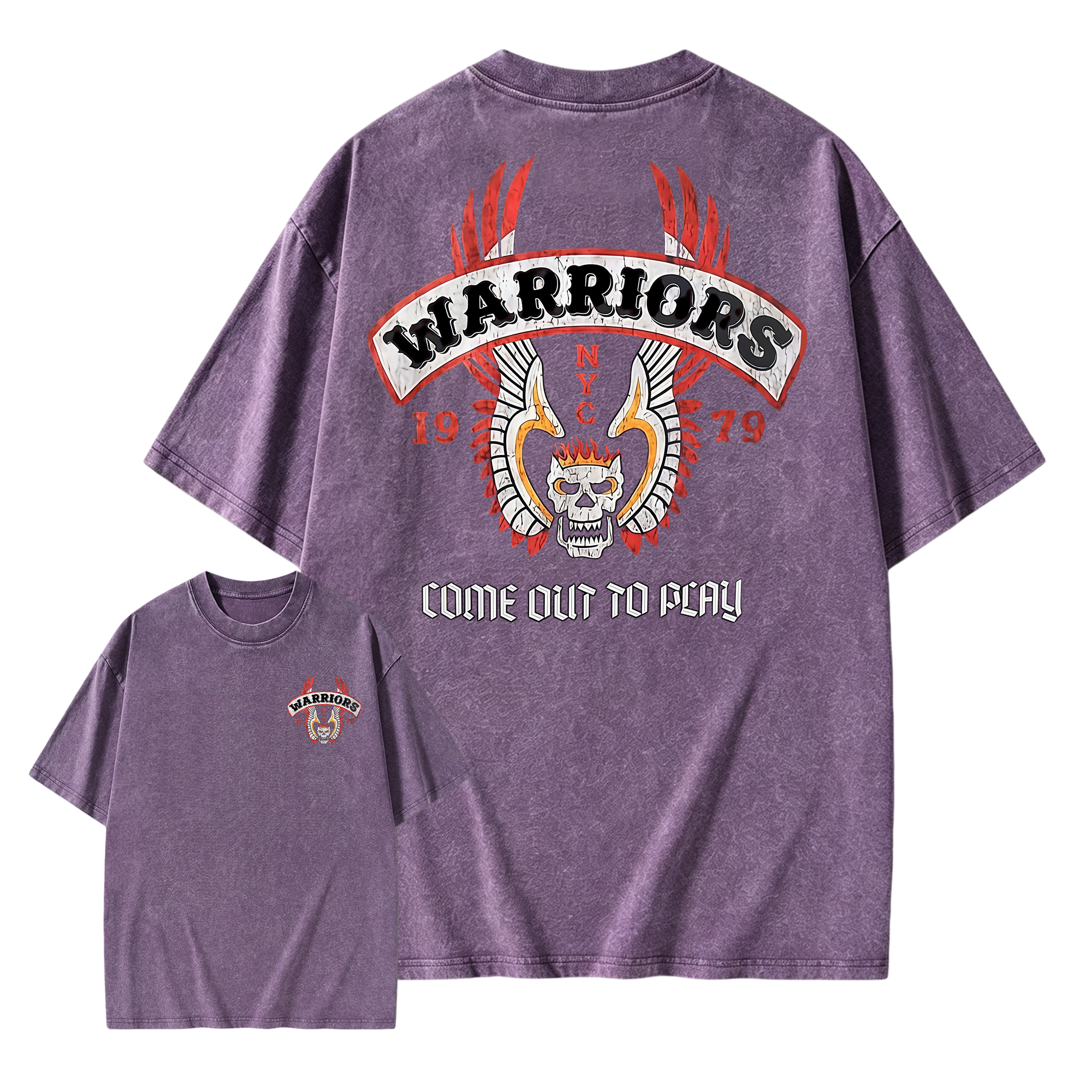 "Warriors" Come Out To Play NYC 1979 Washed T-Shirt