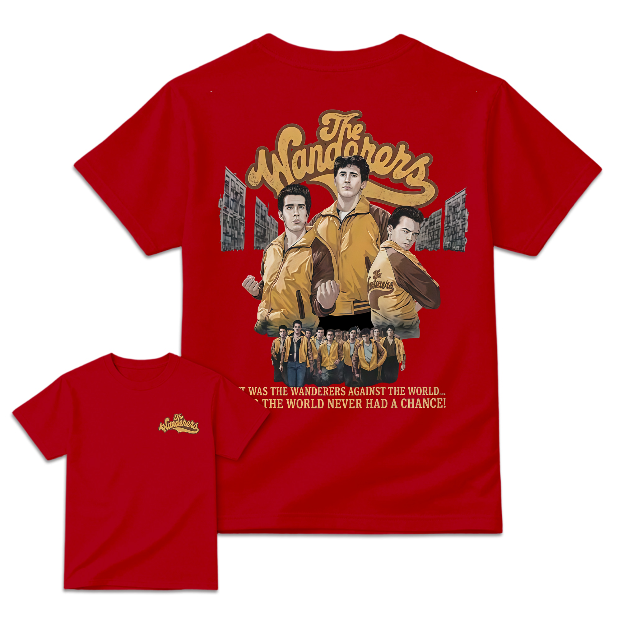 The.Wanderers. 1979 Against The World Vintage Movie Shirt,Retro Street Gang T-Shirt