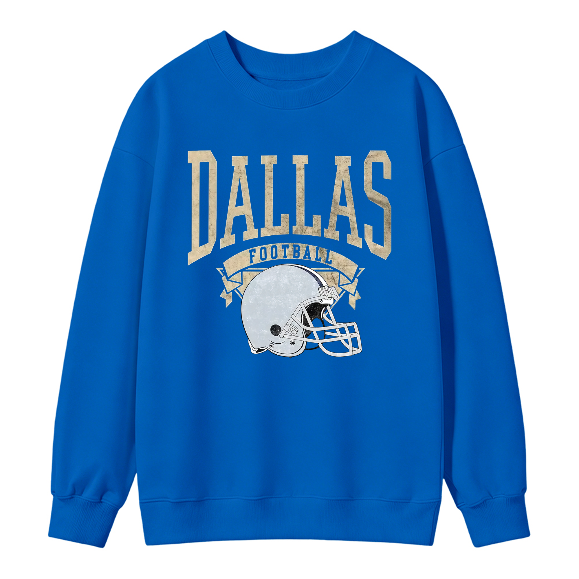 Vintage Football Sweatshirt Hometown Team Pullovers Sublimation Print Soft Cozy Retro Style Comfortable All-Season Wear