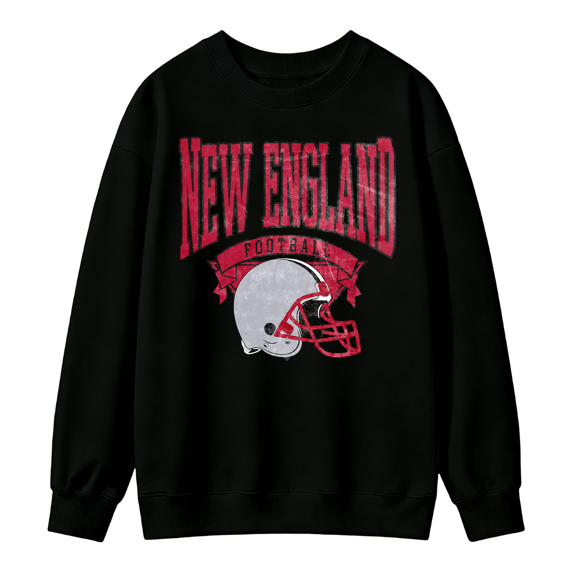 Vintage Football Sweatshirt Hometown Team Pullovers Sublimation Print Soft Cozy Retro Style Comfortable All-Season Wear