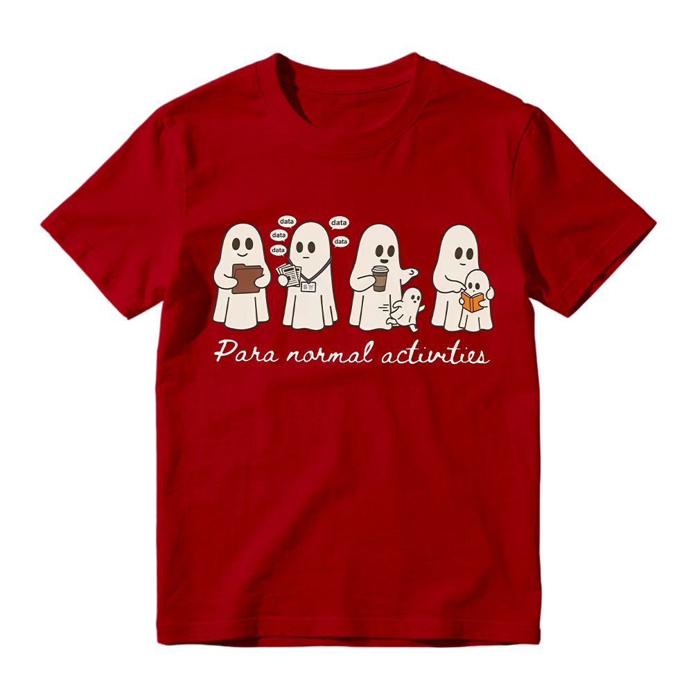 Para Normal Activities T-Shirt, Paraprofessional Halloween Tee