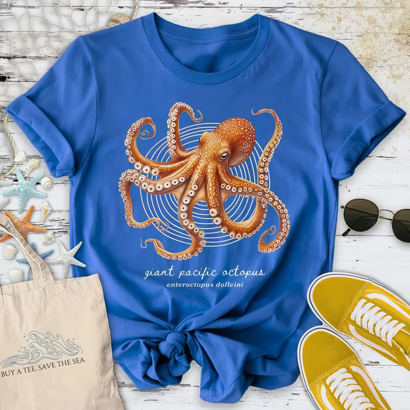 Giant Pacific Octopus Artist Series T-Shirt