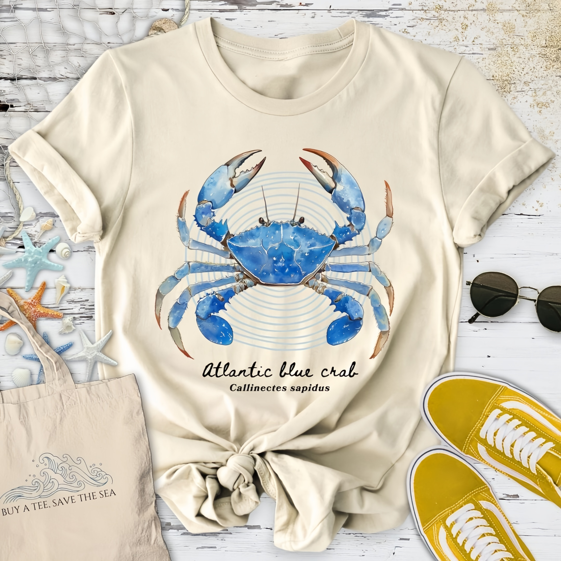 Blue Crab Artist T-Shirt