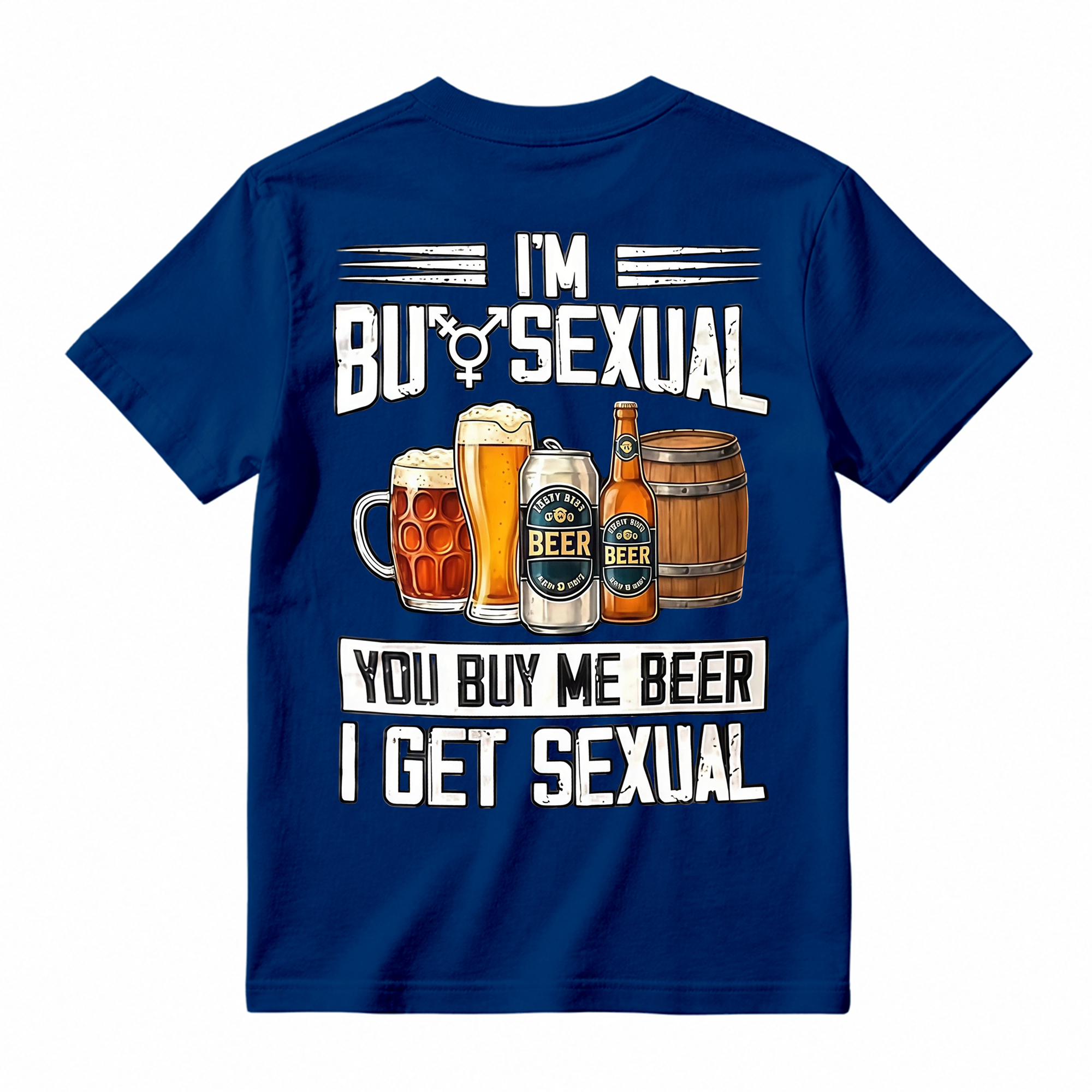 "I'm Buy-Sexual" Beer Pun T-shirt