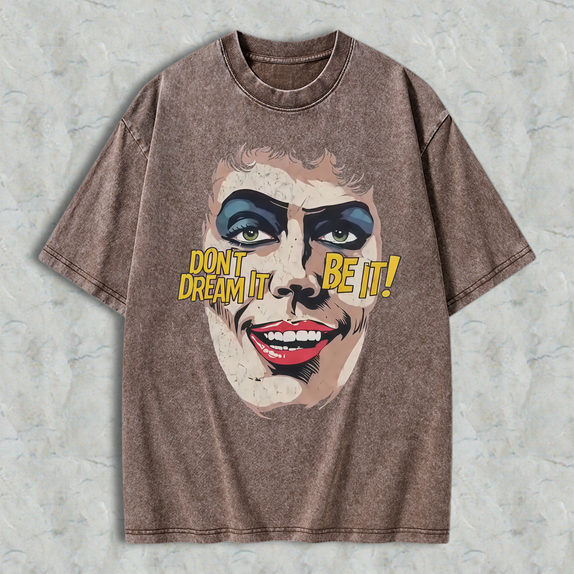 "Dr. Frank-N-Furter" Pop Art Washed T-shirt