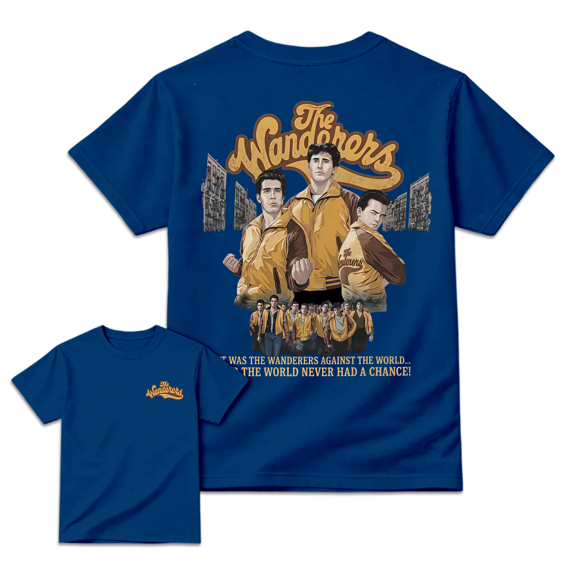 The.Wanderers. 1979 Against The World Vintage Movie Shirt,Retro Street Gang T-Shirt