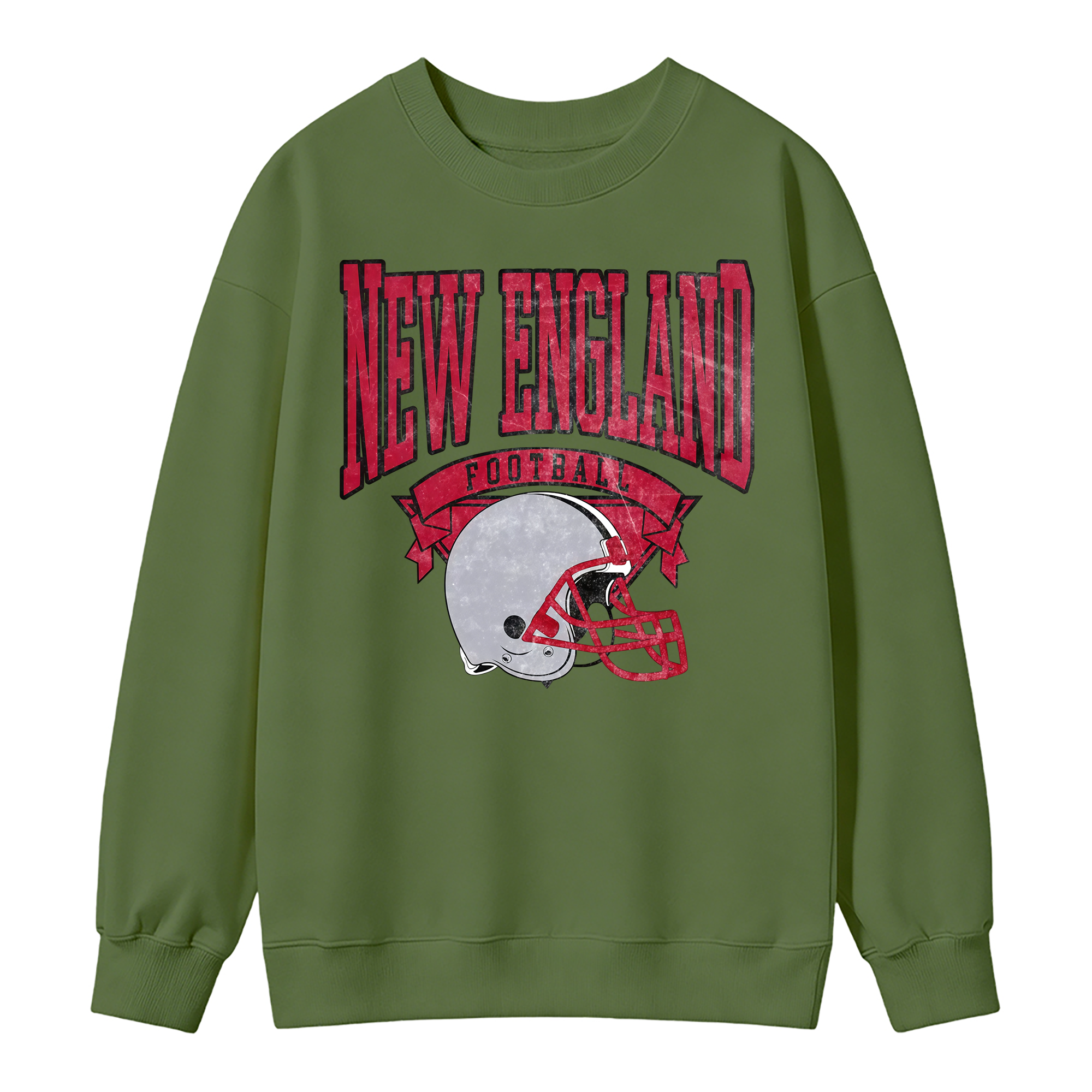 Vintage Football Sweatshirt Hometown Team Pullovers Sublimation Print Soft Cozy Retro Style Comfortable All-Season Wear