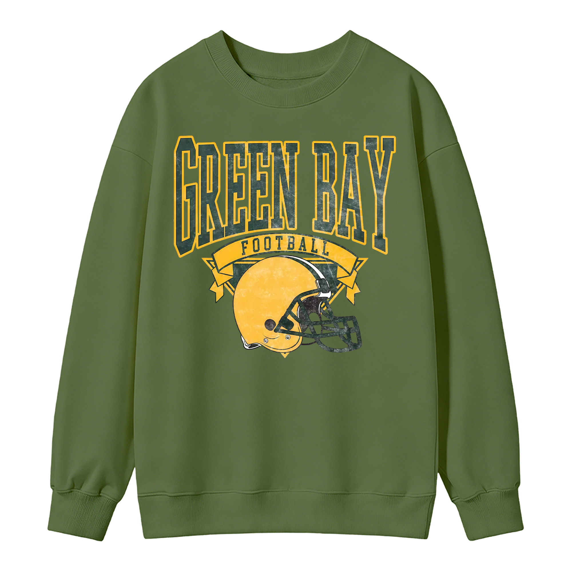 Vintage Football Sweatshirt Hometown Team Pullovers Sublimation Print Soft Cozy Retro Style Comfortable All-Season Wear
