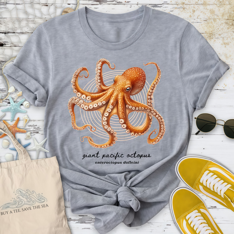 Giant Pacific Octopus Artist Series T-Shirt
