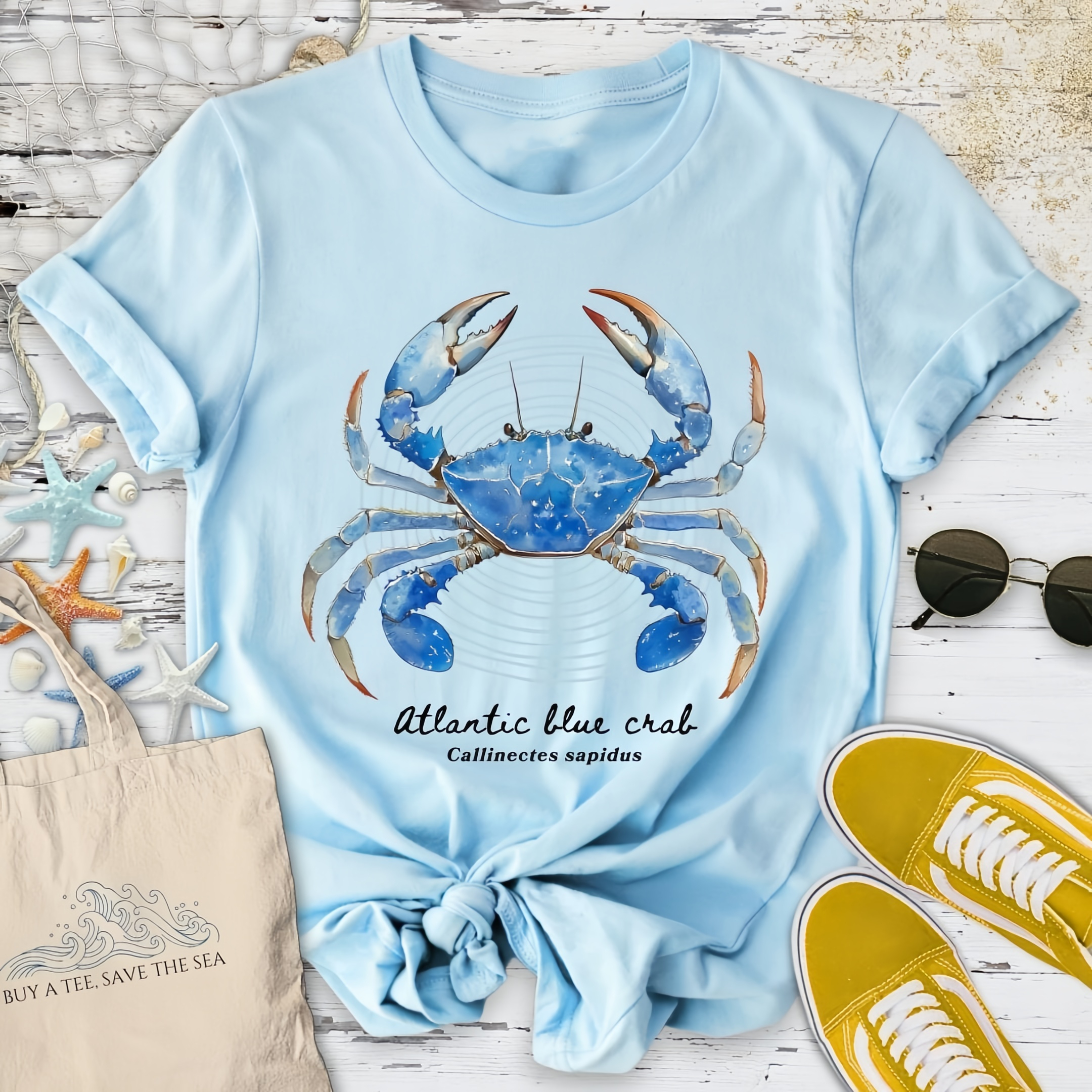 Blue Crab Artist T-Shirt