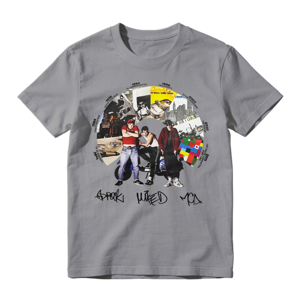 Beastie Boys Album Collage Retro T-shirt
