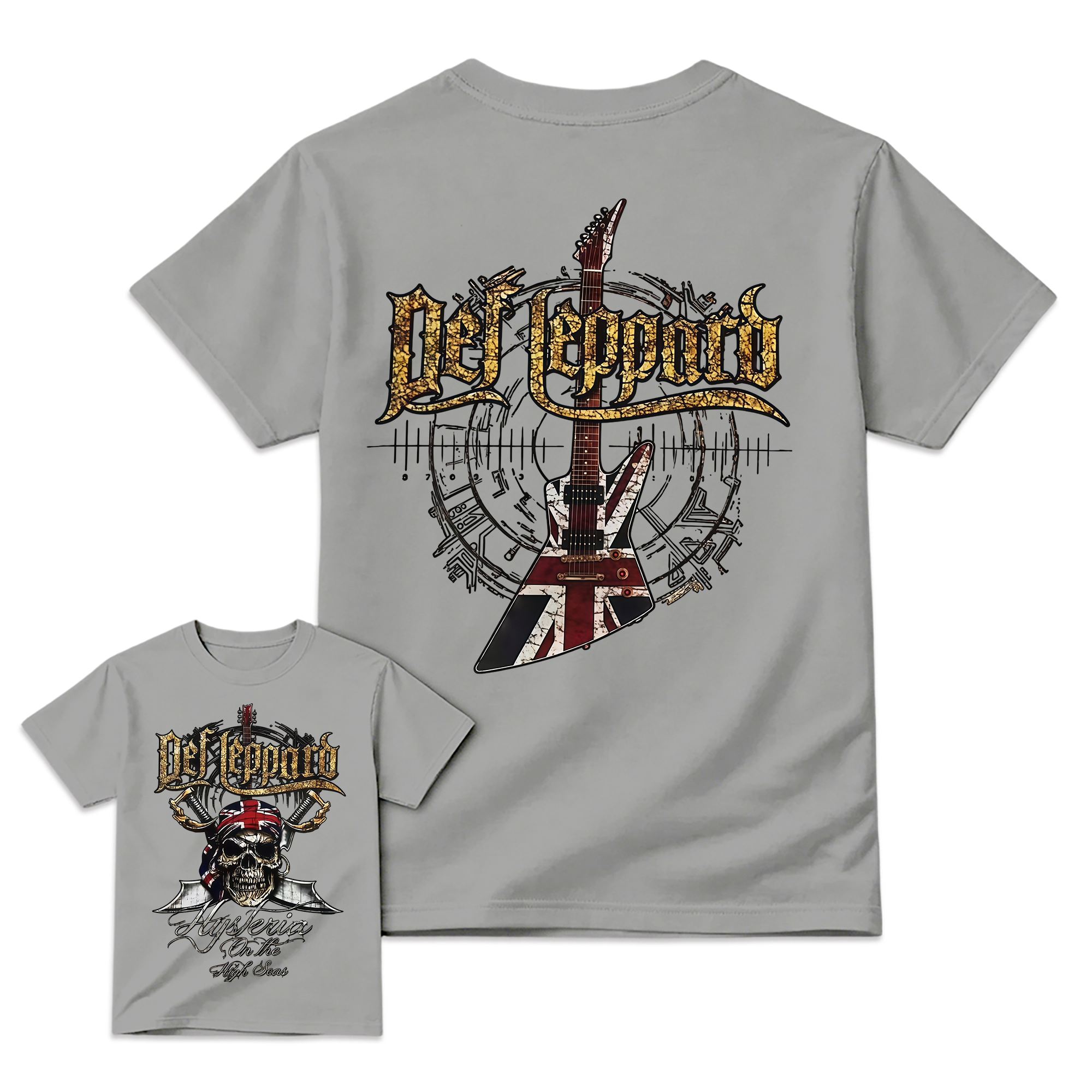 Def Leppard Hysteria On The High Seas T-shirt