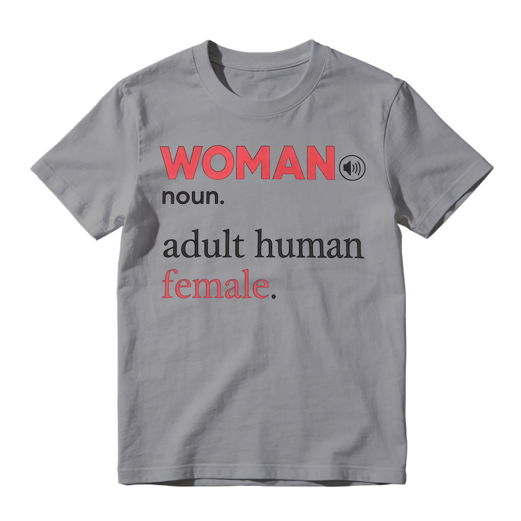 "Woman" Adult Human Female Definition T-shirt
