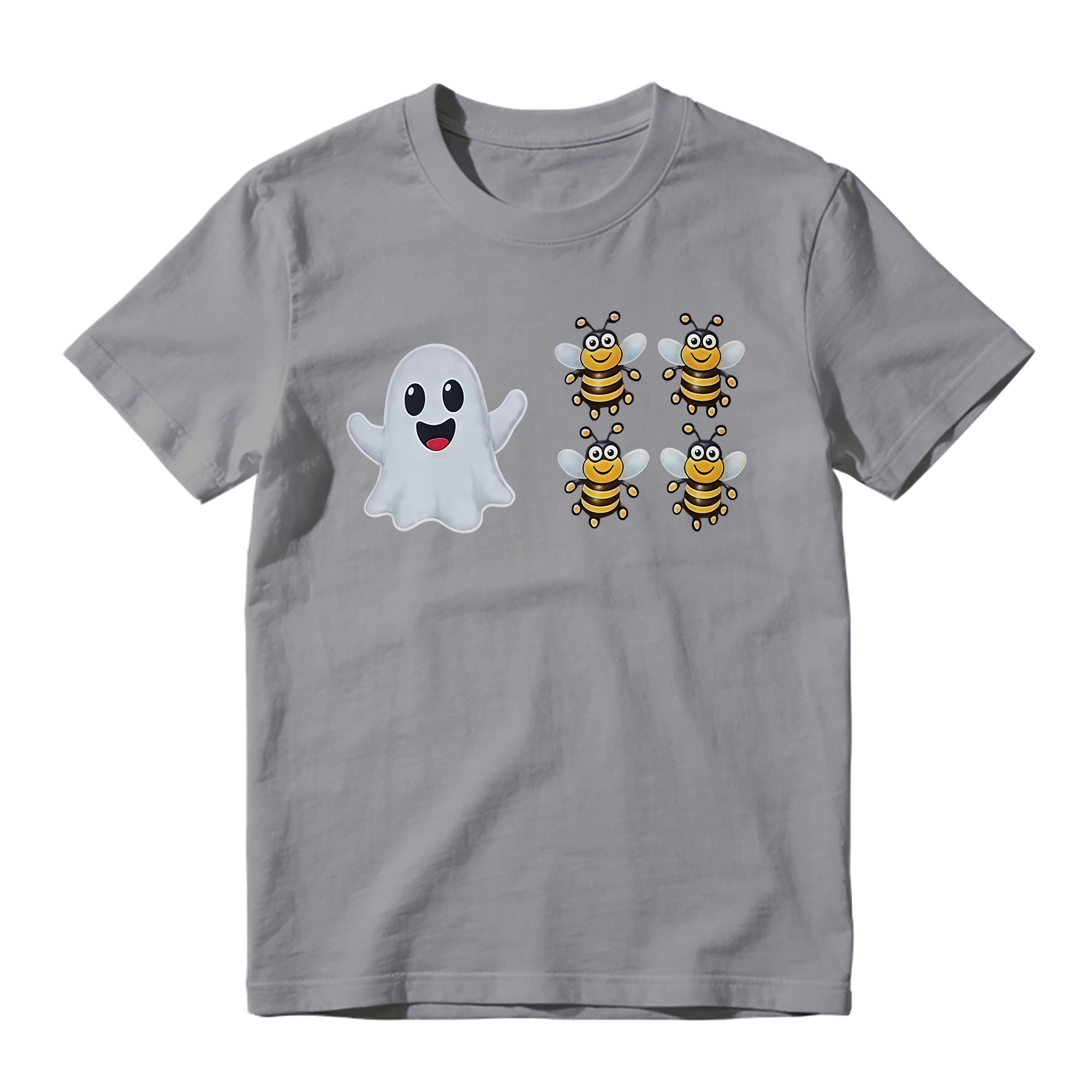 "Boo Bees" Cute Ghost & Bee Halloween T-shirt