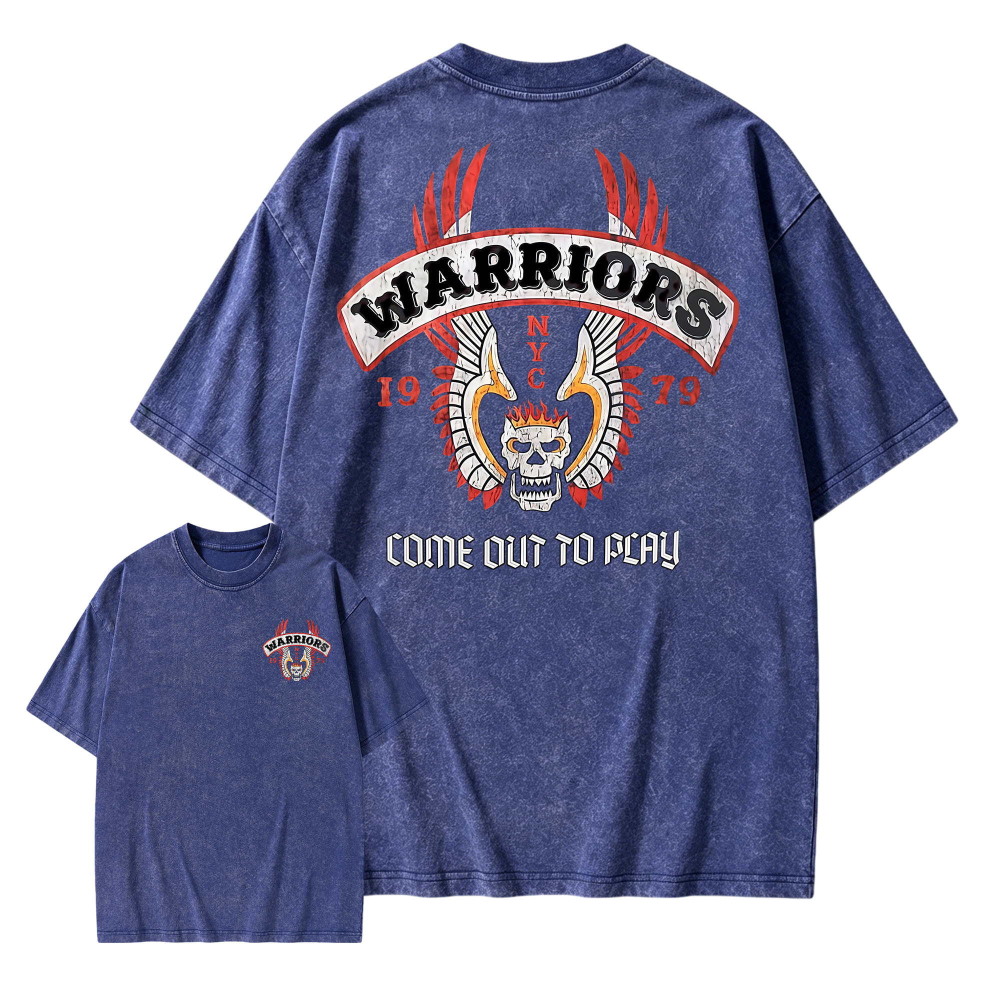 "Warriors" Come Out To Play NYC 1979 Washed T-Shirt