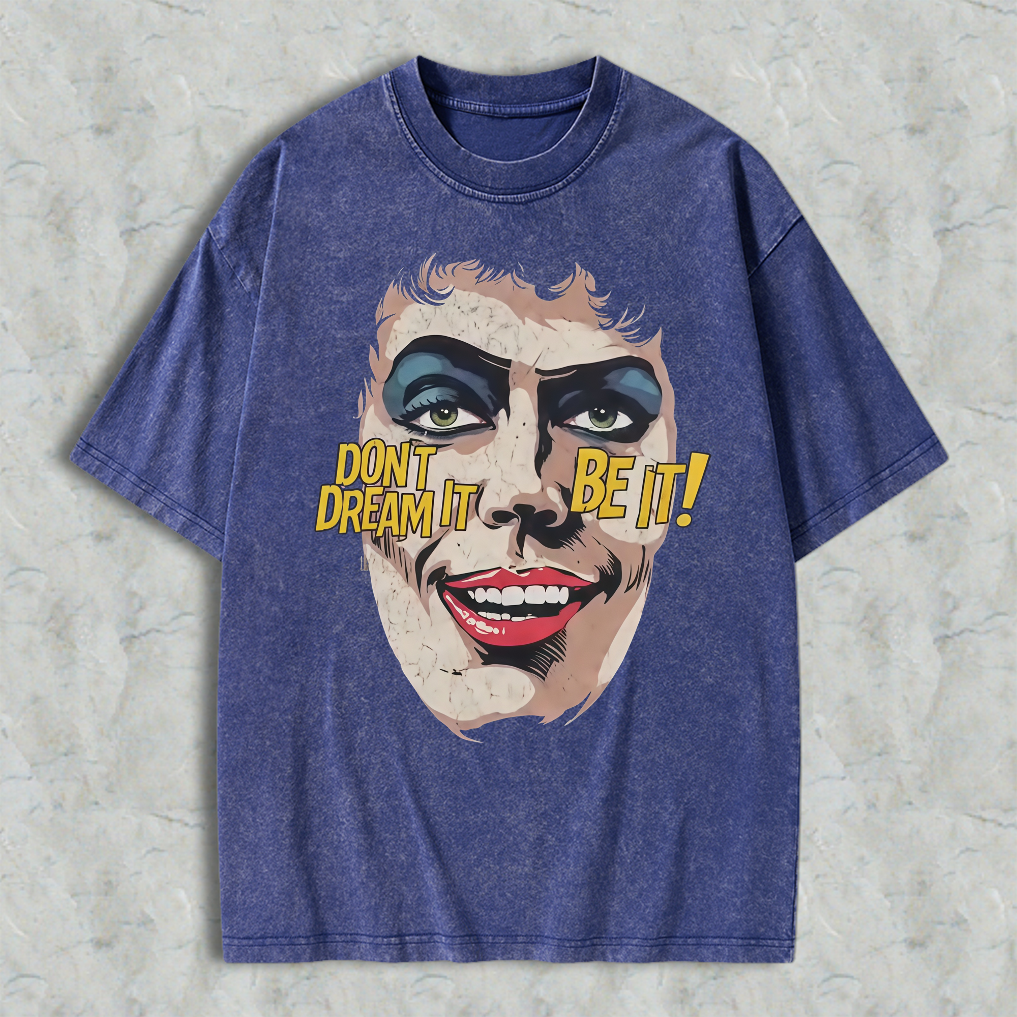 "Dr. Frank-N-Furter" Pop Art Washed T-shirt
