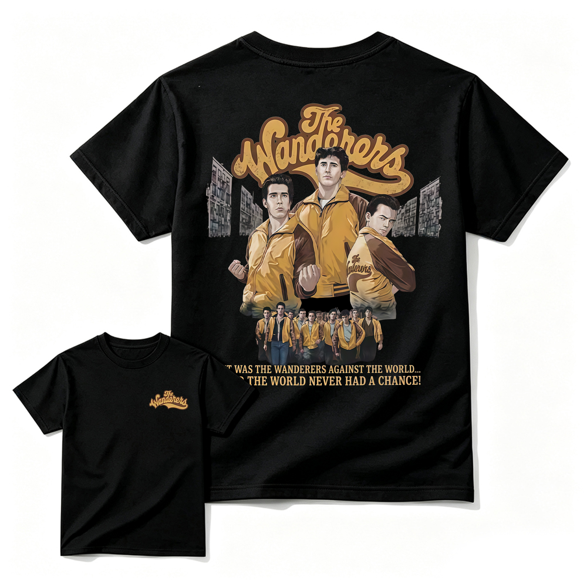 The.Wanderers. 1979 Against The World Vintage Movie Shirt,Retro Street Gang T-Shirt