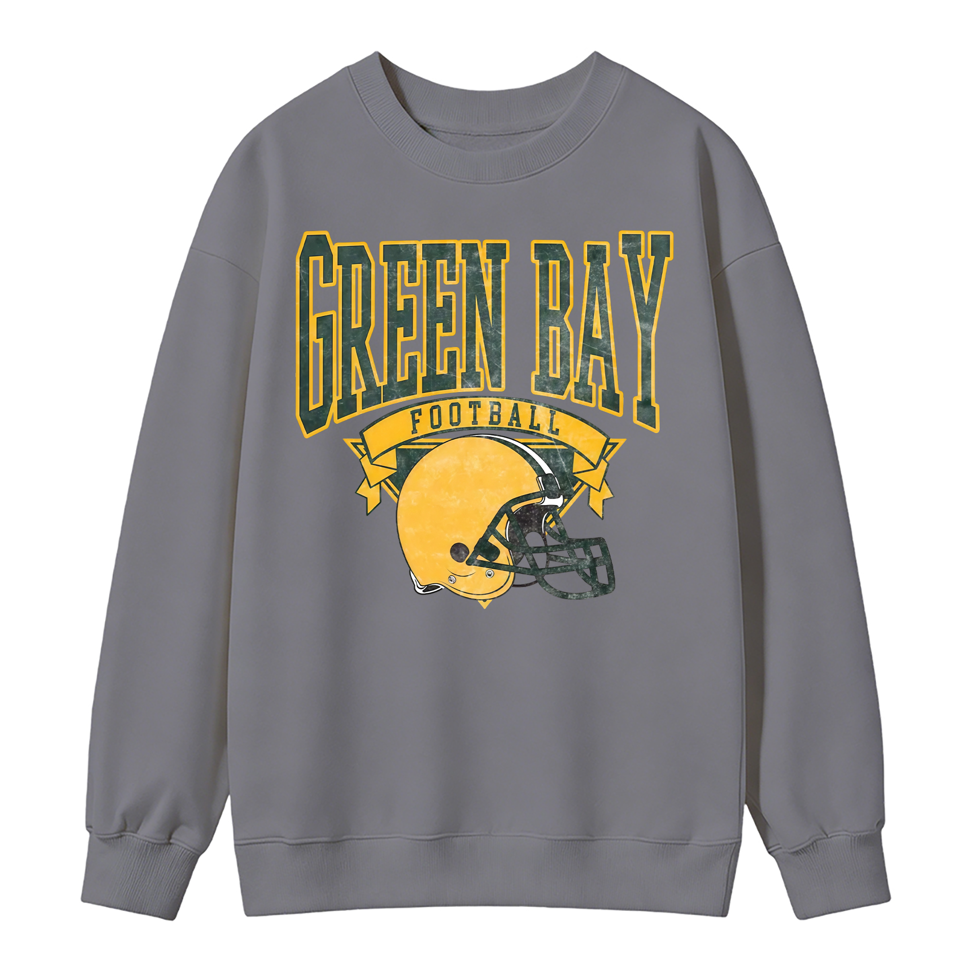 Vintage Football Sweatshirt Hometown Team Pullovers Sublimation Print Soft Cozy Retro Style Comfortable All-Season Wear