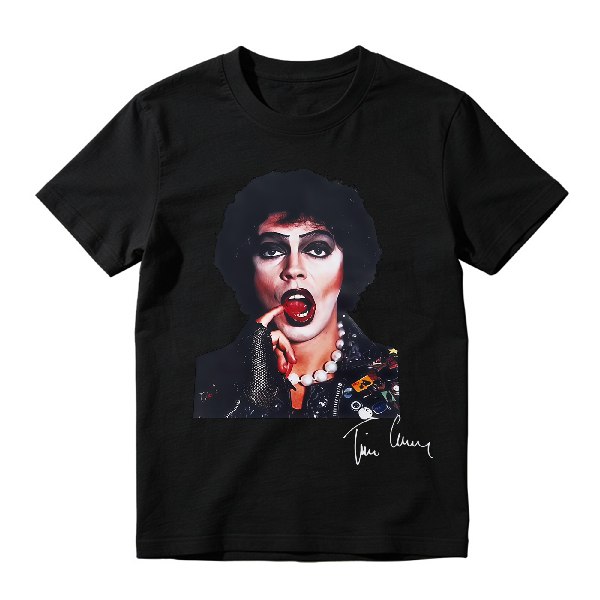 "Dr. Frank-N-Furter" Tim Curry Rocky Horror T-shirt