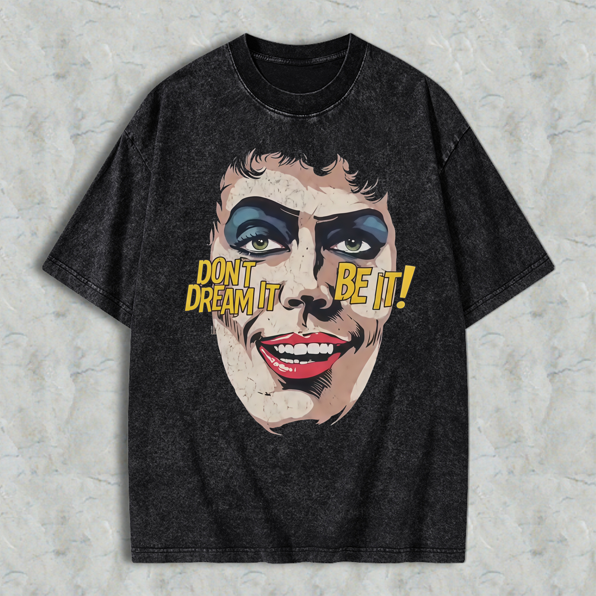 "Dr. Frank-N-Furter" Pop Art Washed T-shirt