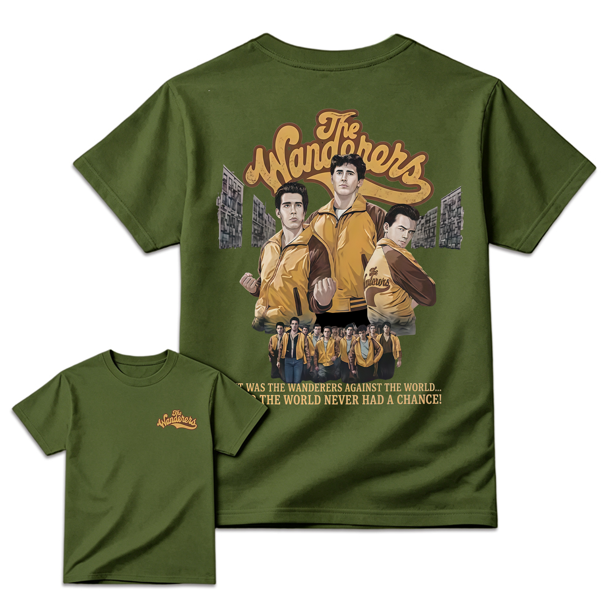 The.Wanderers. 1979 Against The World Vintage Movie Shirt,Retro Street Gang T-Shirt
