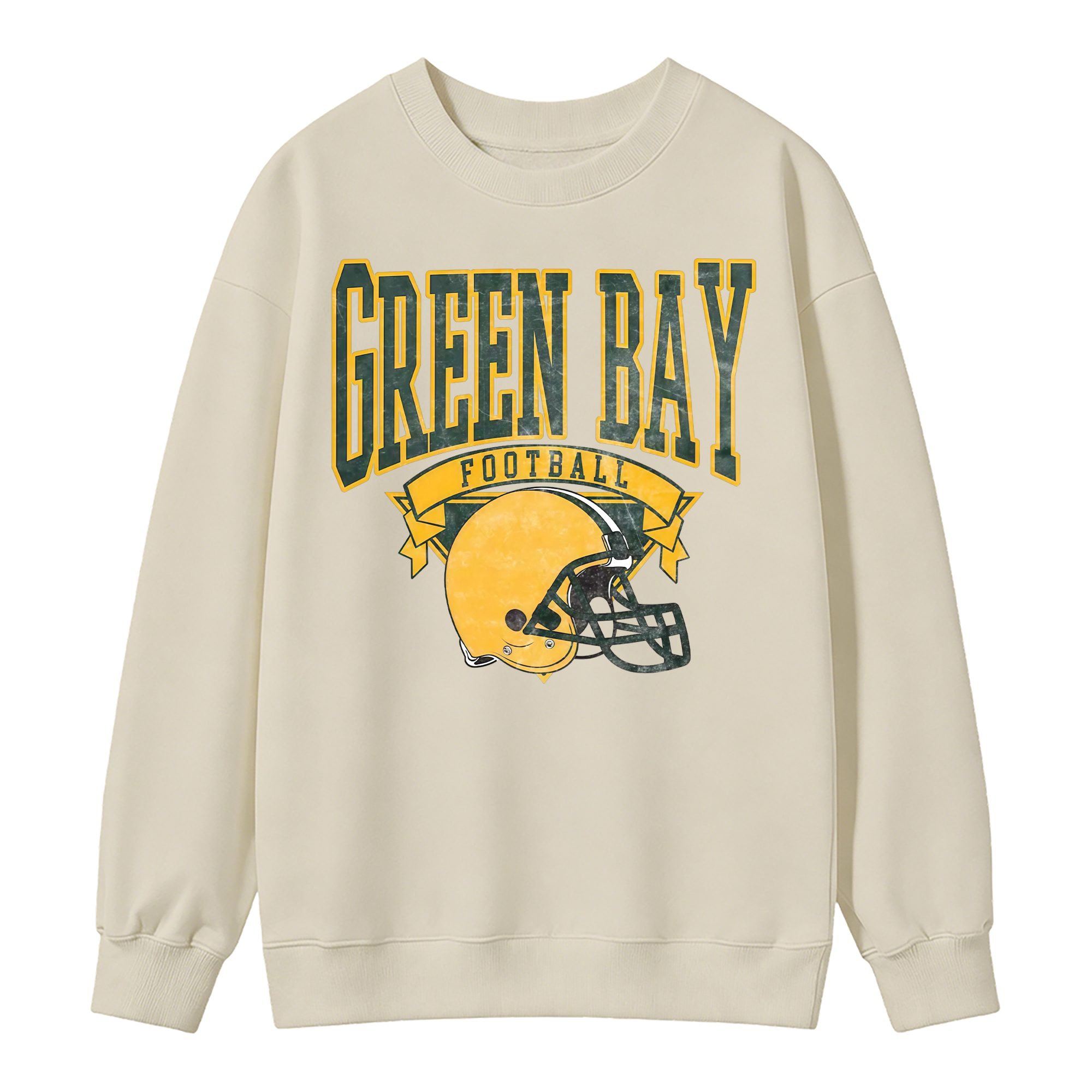 Vintage Football Sweatshirt Hometown Team Pullovers Sublimation Print Soft Cozy Retro Style Comfortable All-Season Wear