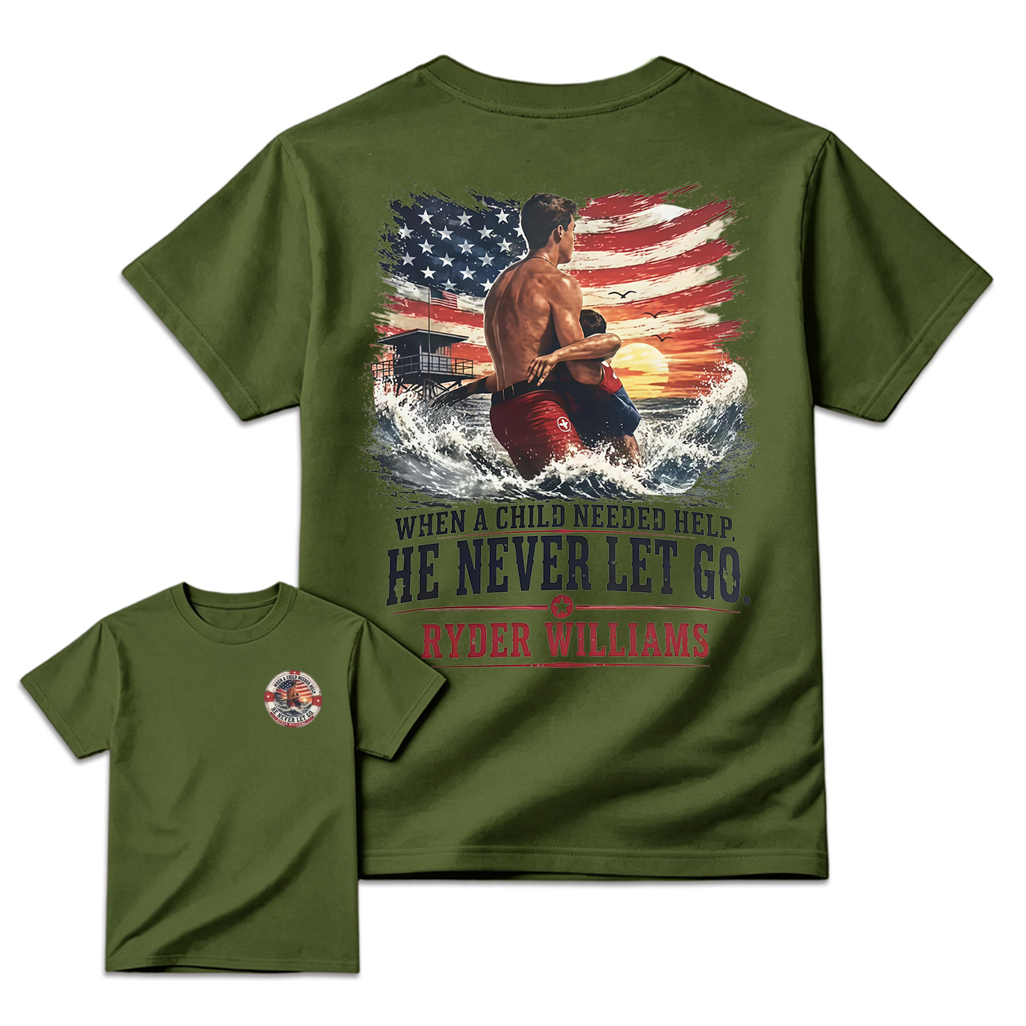 Ryder Williams Rescue Hero T-shirt