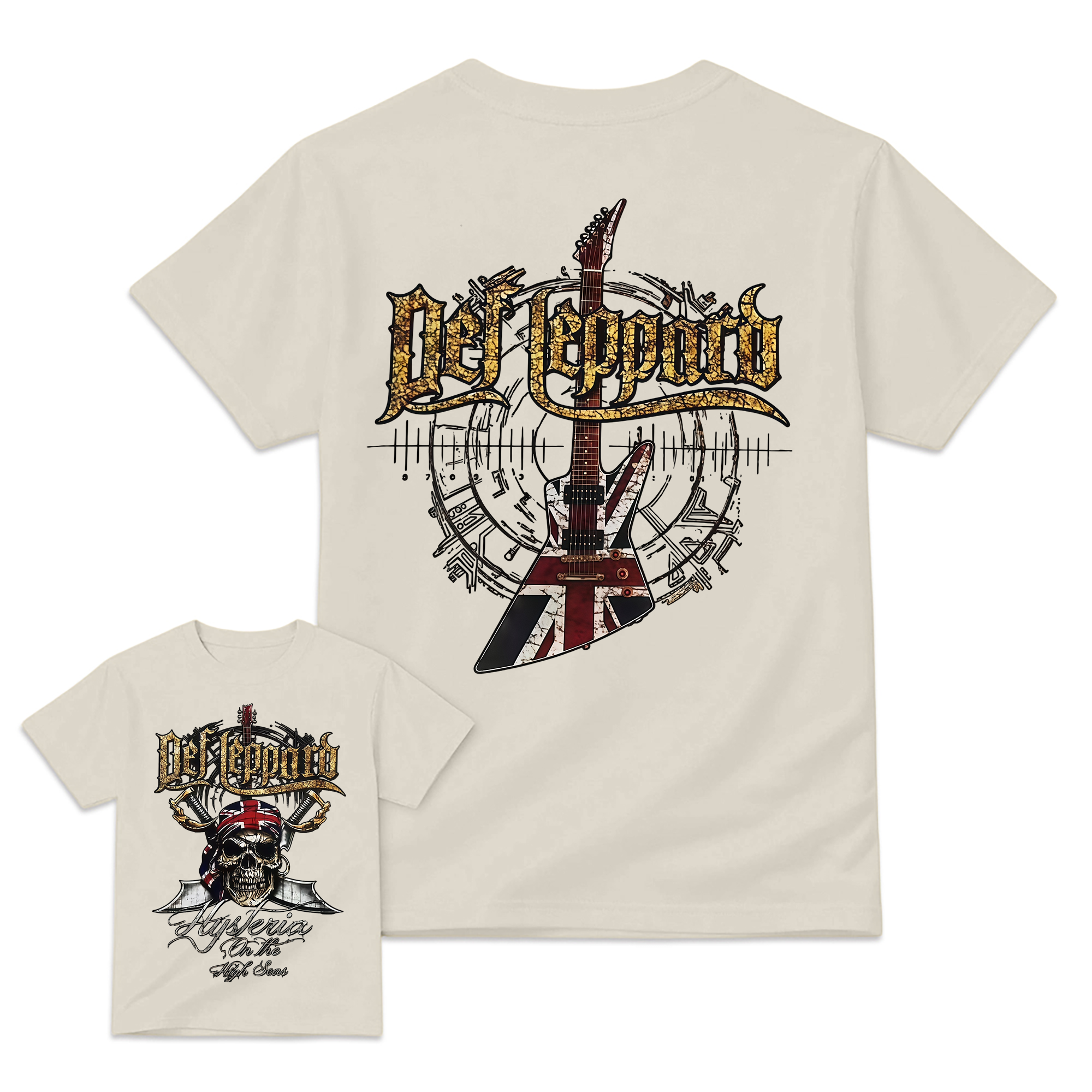 Def Leppard Hysteria On The High Seas T-shirt
