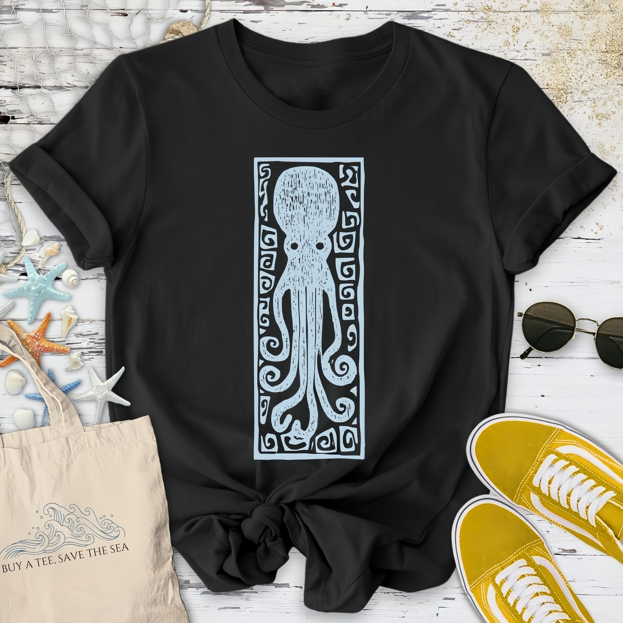 Prehistoric Octopus T-Shirt