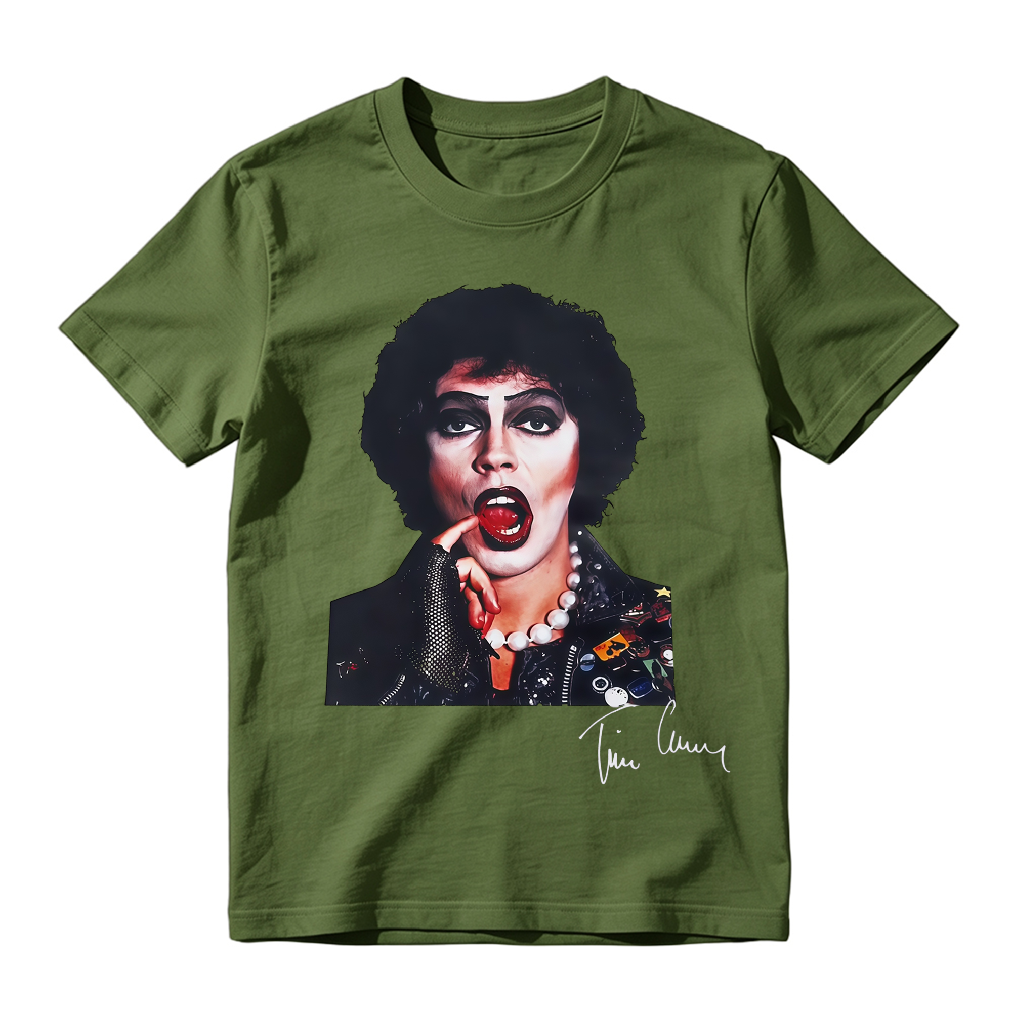 "Dr. Frank-N-Furter" Tim Curry Rocky Horror T-shirt