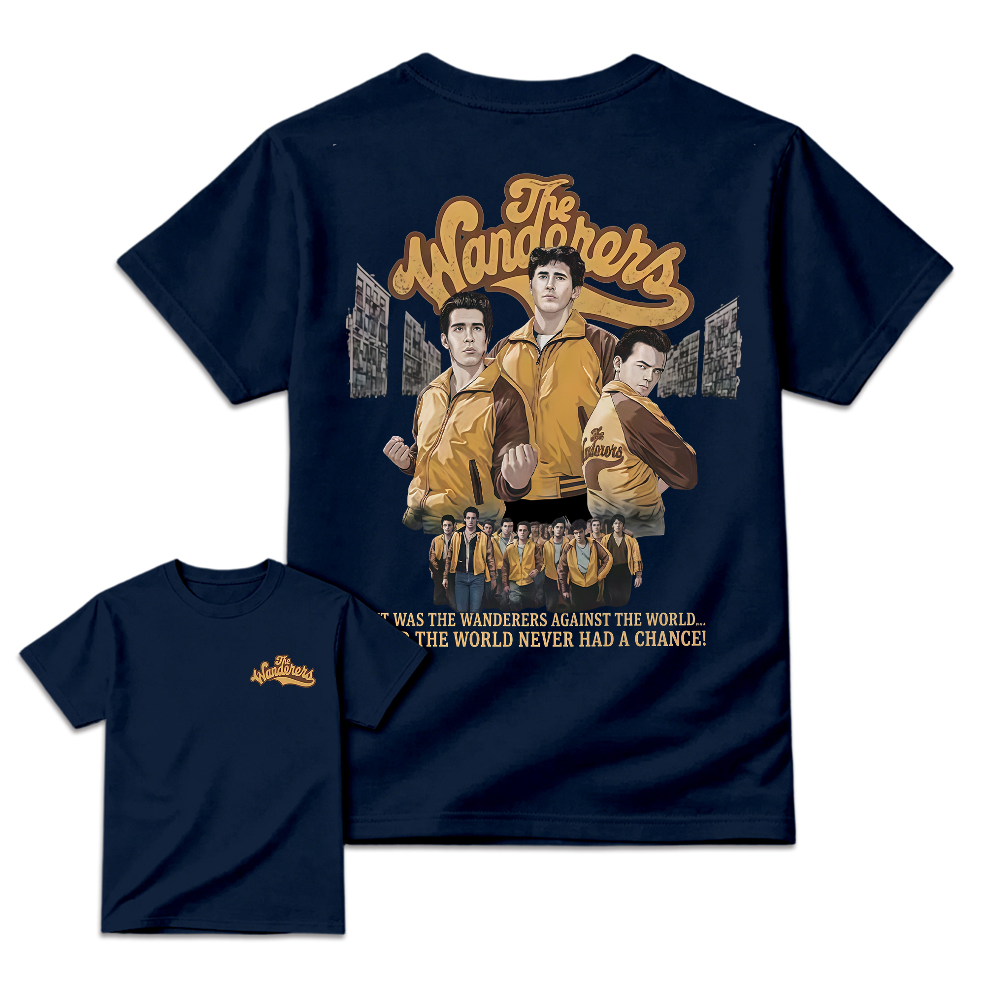 The.Wanderers. 1979 Against The World Vintage Movie Shirt,Retro Street Gang T-Shirt