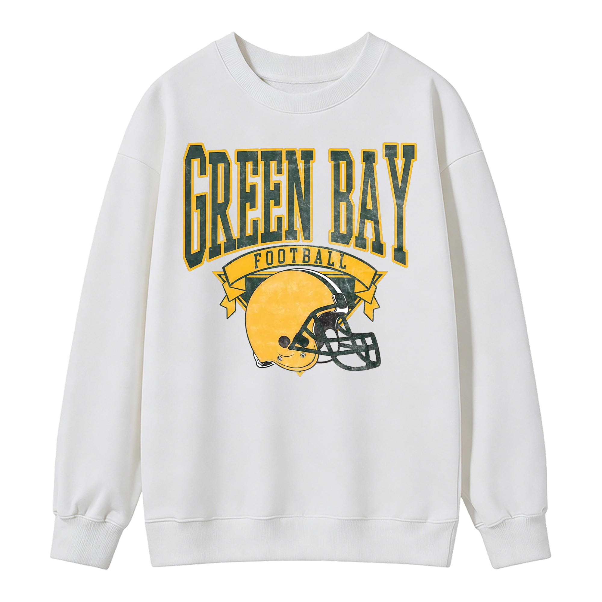 Vintage Football Sweatshirt Hometown Team Pullovers Sublimation Print Soft Cozy Retro Style Comfortable All-Season Wear