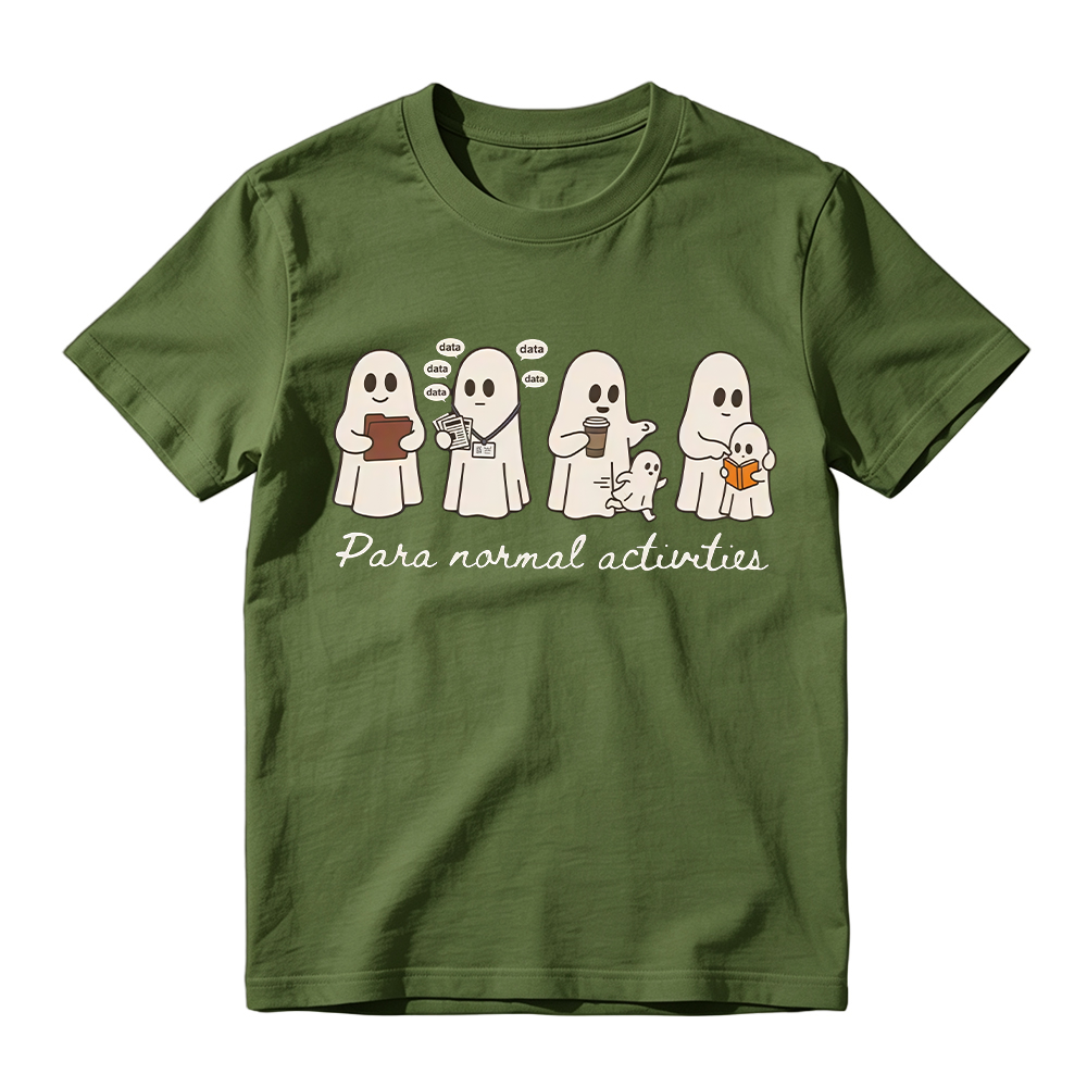 Para Normal Activities T-Shirt, Paraprofessional Halloween Tee