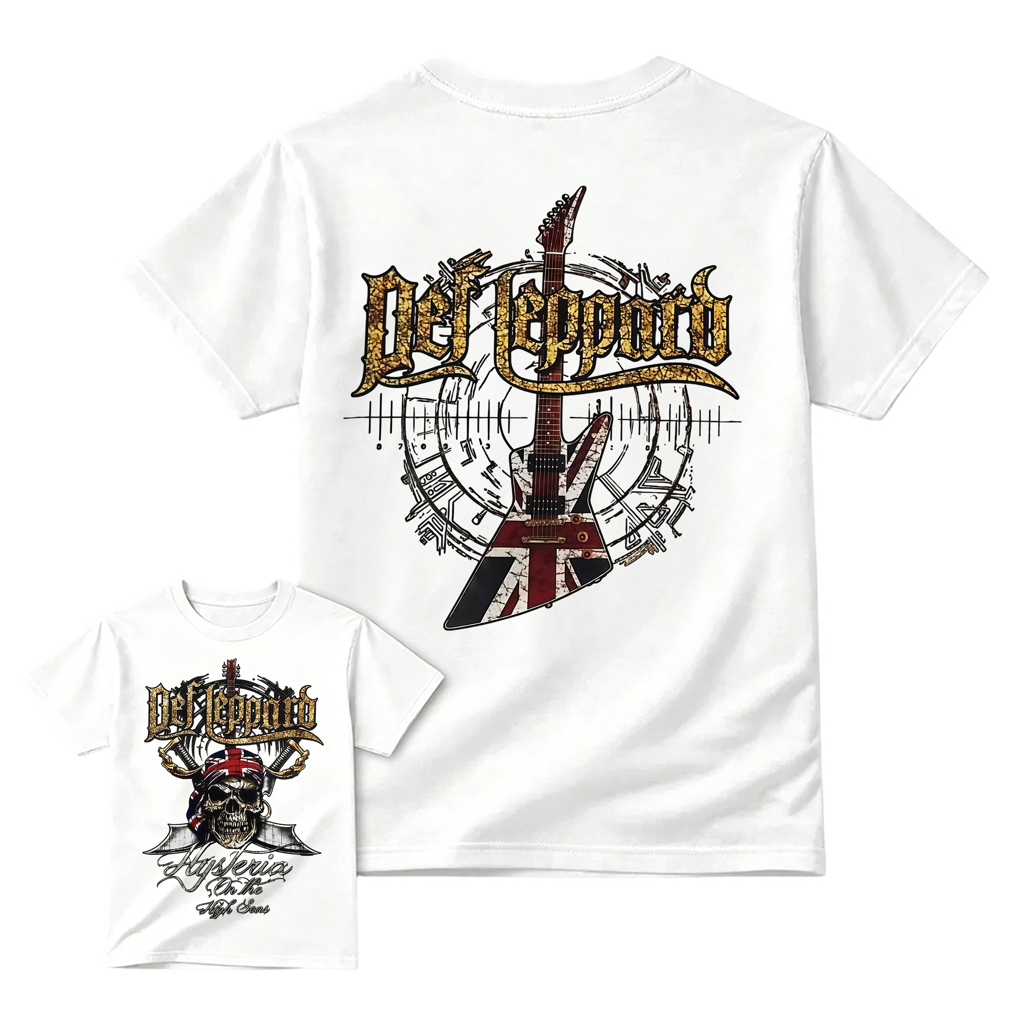 Def Leppard Hysteria On The High Seas T-shirt