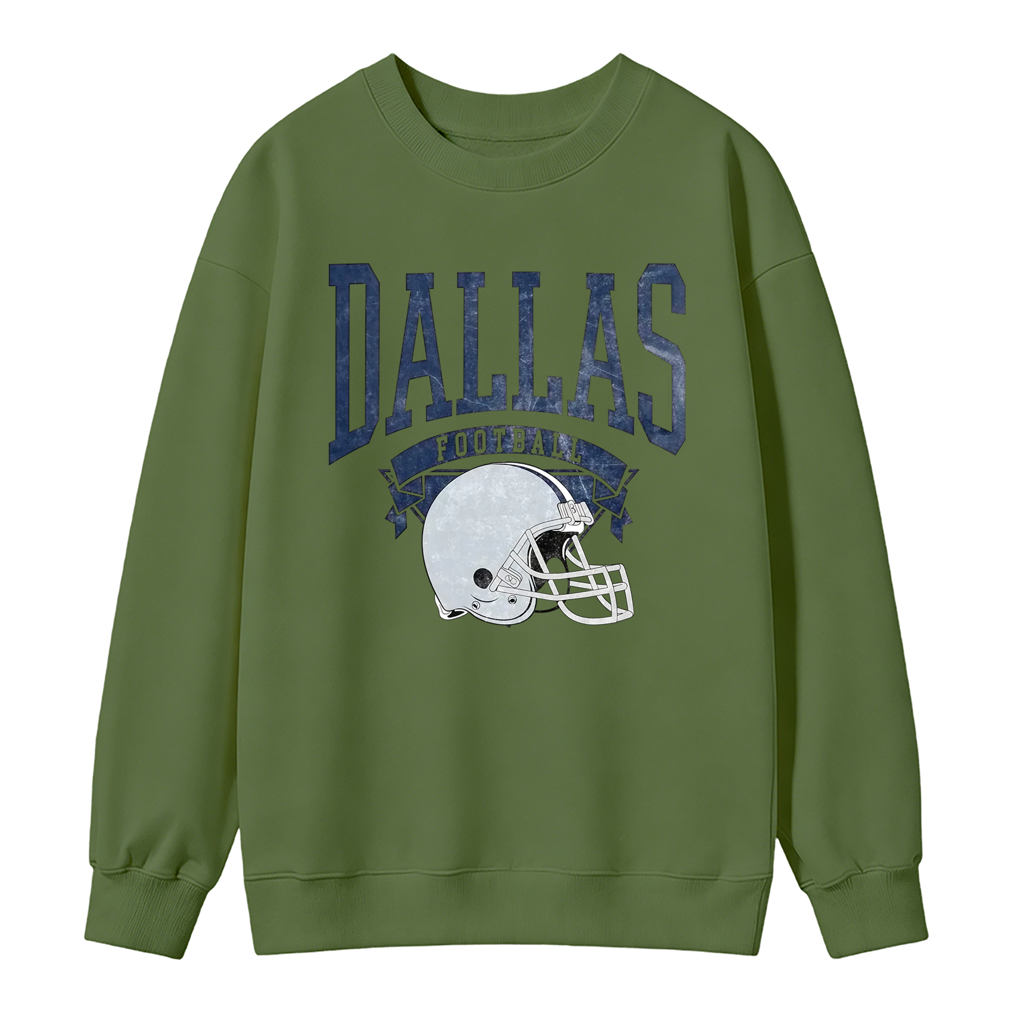 Vintage Football Sweatshirt Hometown Team Pullovers Sublimation Print Soft Cozy Retro Style Comfortable All-Season Wear