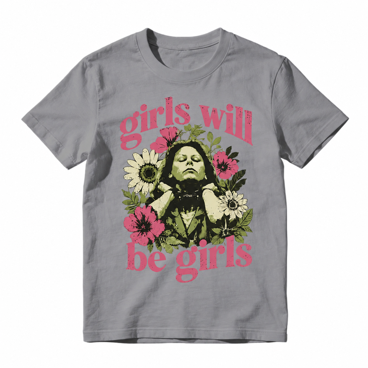 Aileen Wuornos Vintage T-Shirt,Girls Will Be Girls Graphic Tee,Feminist True Crime Tee