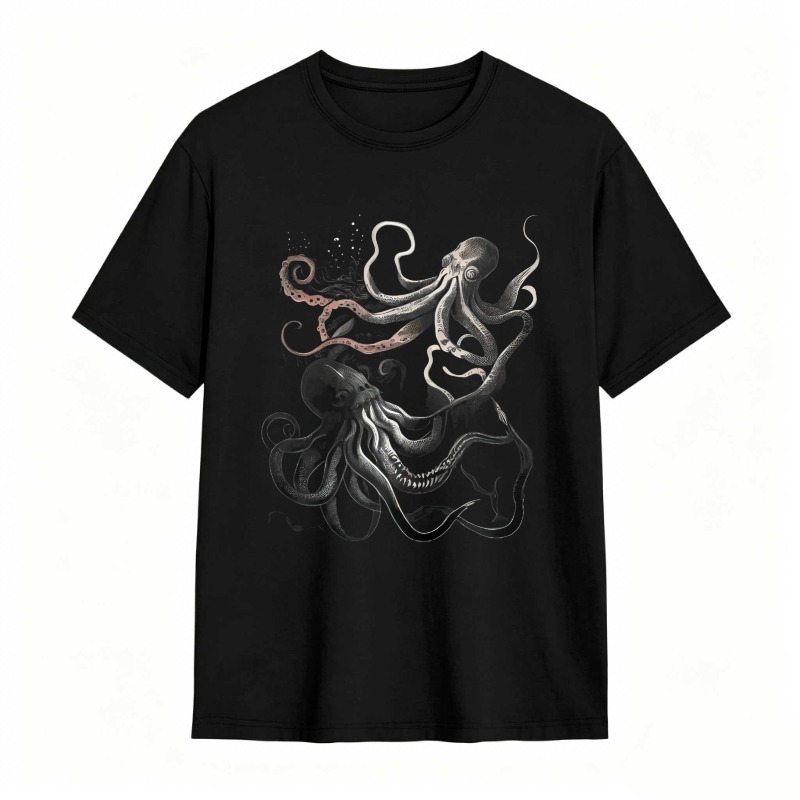 Octopus Art Design Unisex Classic T-shirt