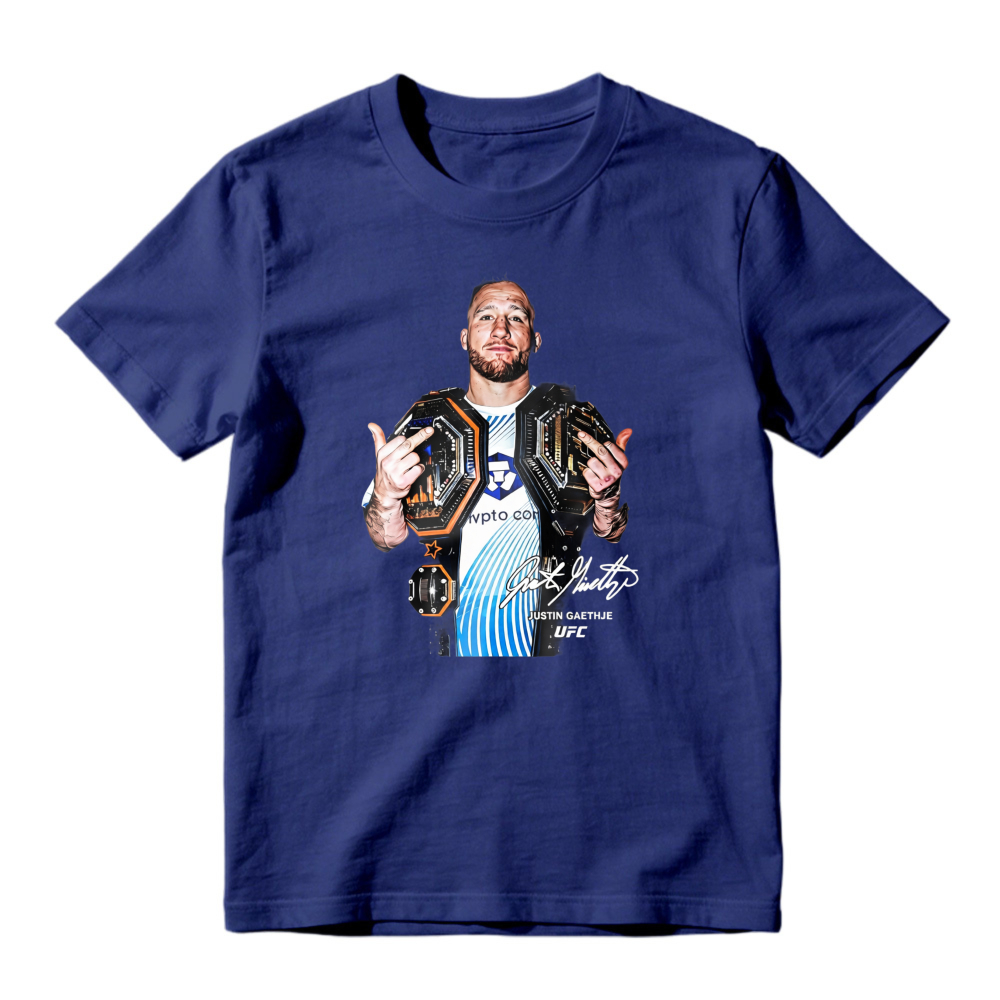 Conor McGregor Ufc Champion With Belt And Signature Unisex Classic T-shirt